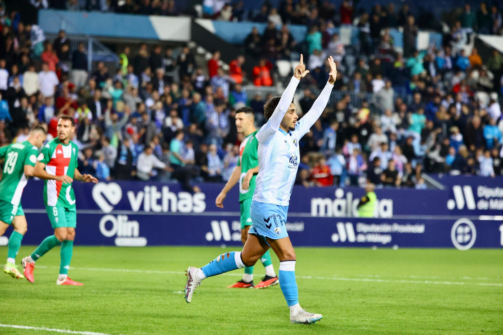 El Málaga CF-Alcoyano, en fotos