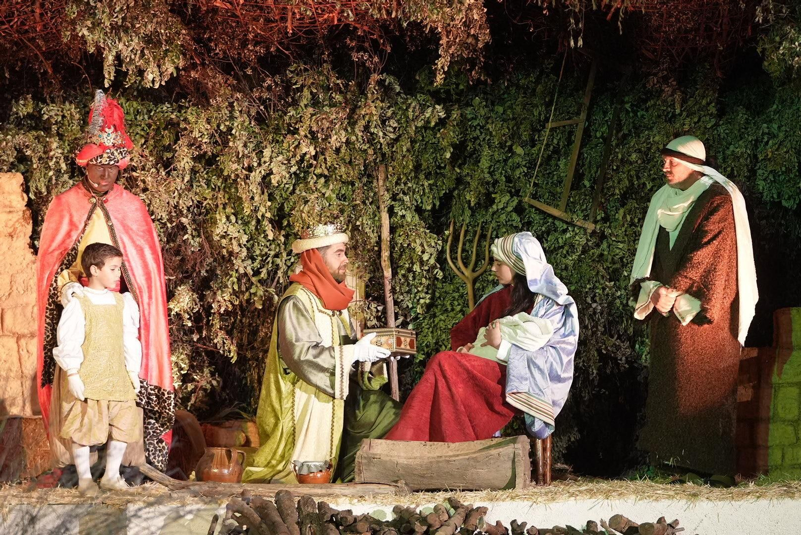 La representación en Alcaracejos de 'Los coloquios de la infancia de Jesús', en fotografías