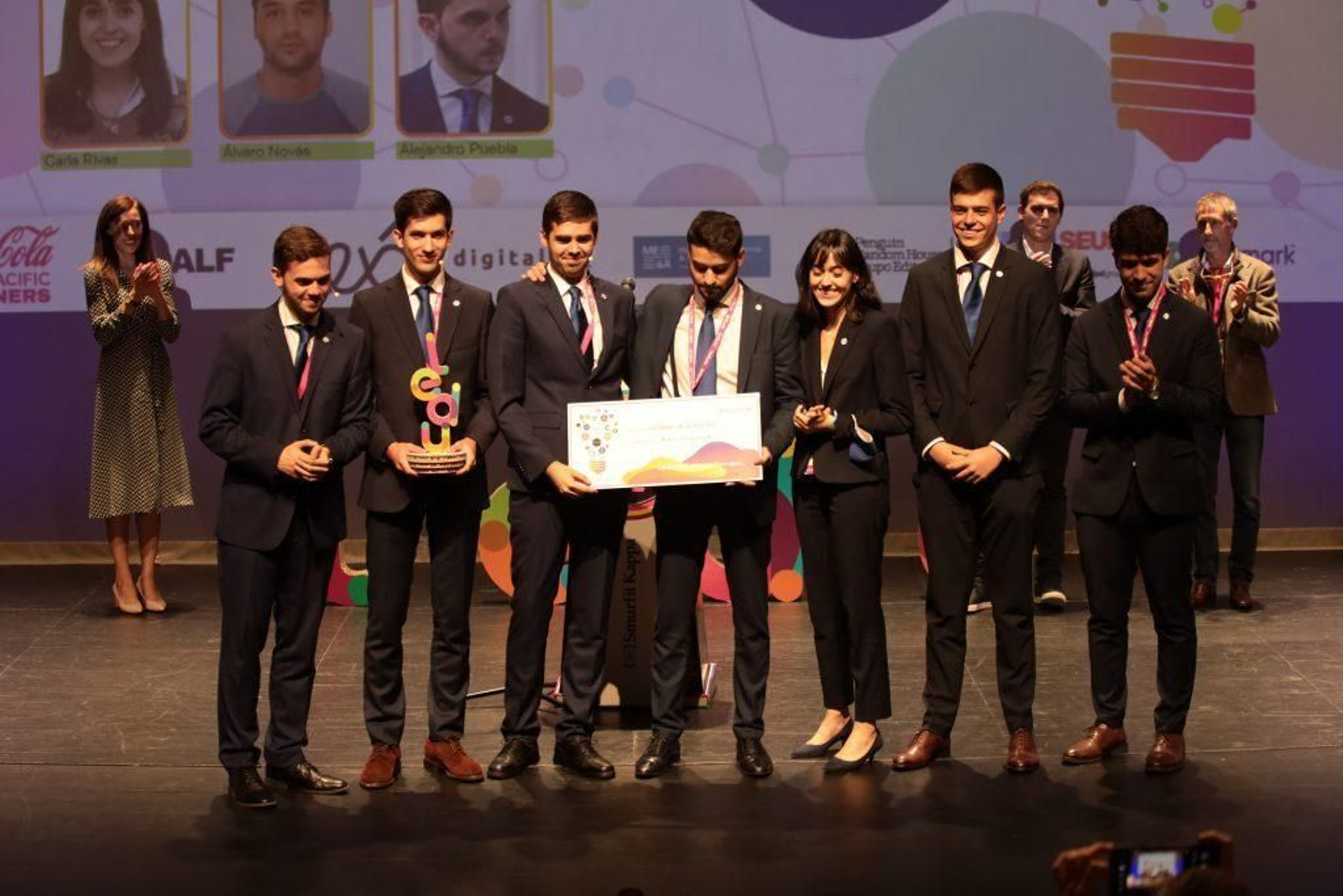 Los campeones de la última edición de la LEDU.