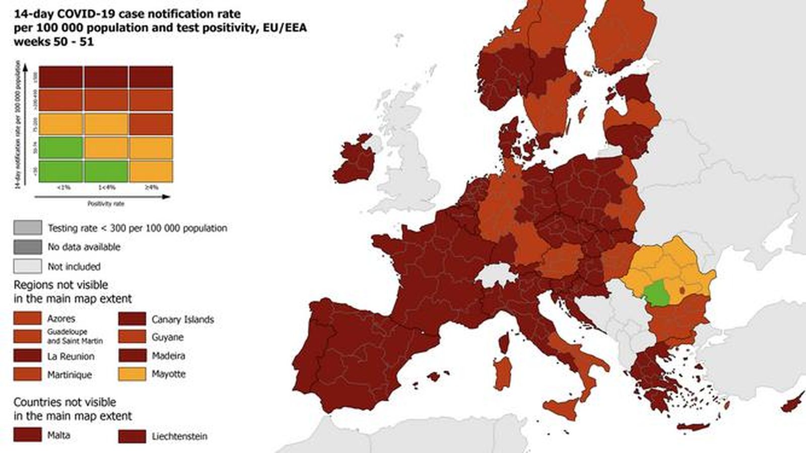 Situación de los países de la UE