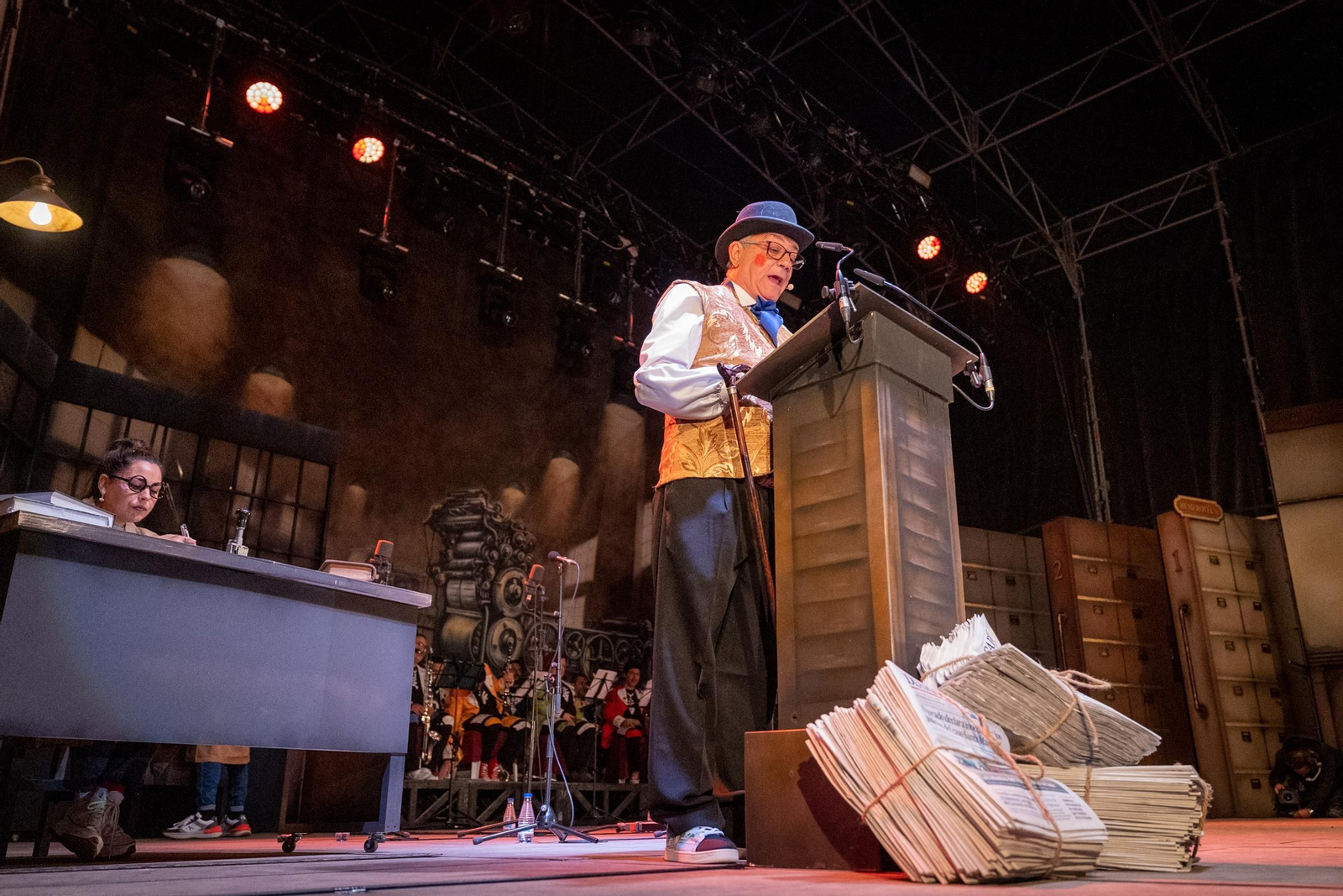 Las Imágenes del pregón de Carnaval de Joaquín Quiñones