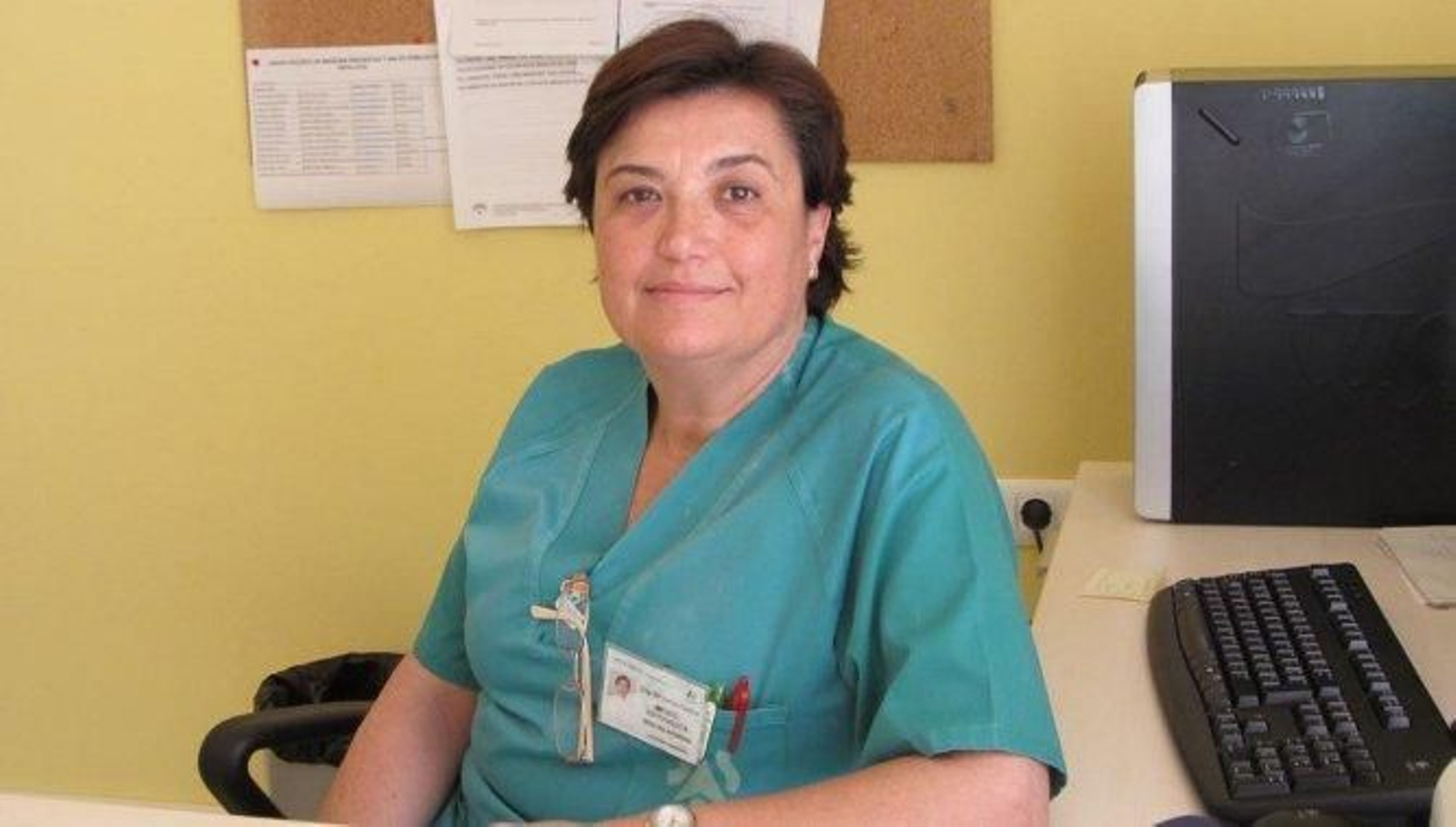 María Jesús Huertos, en su despacho.