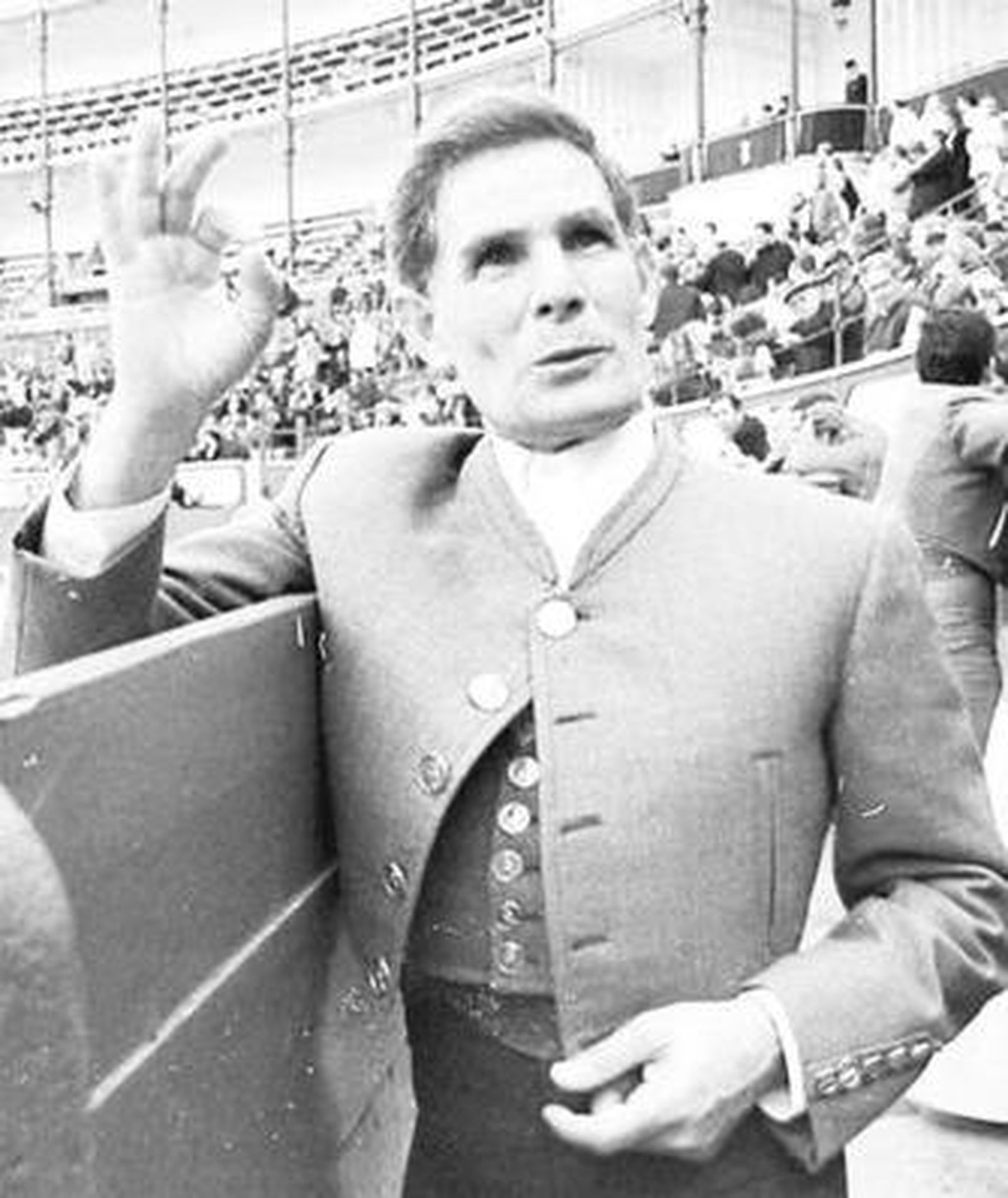 El maestro Ruiz Miguel en su última actuación en El Puerto, en 1999.