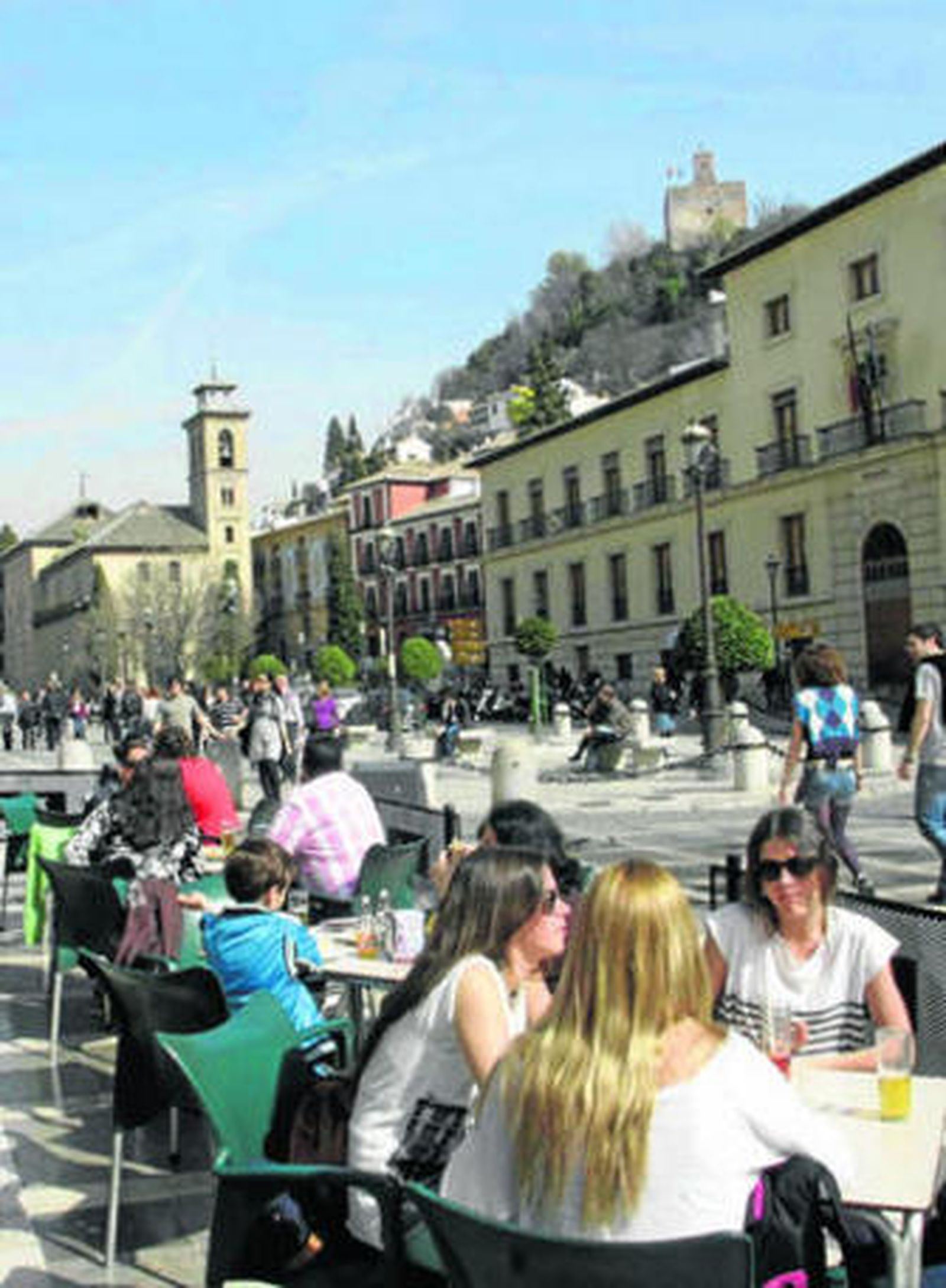 Sólo Córdoba y Sevilla se acercan al crecimiento del turismo experimentado por Granada en enero.