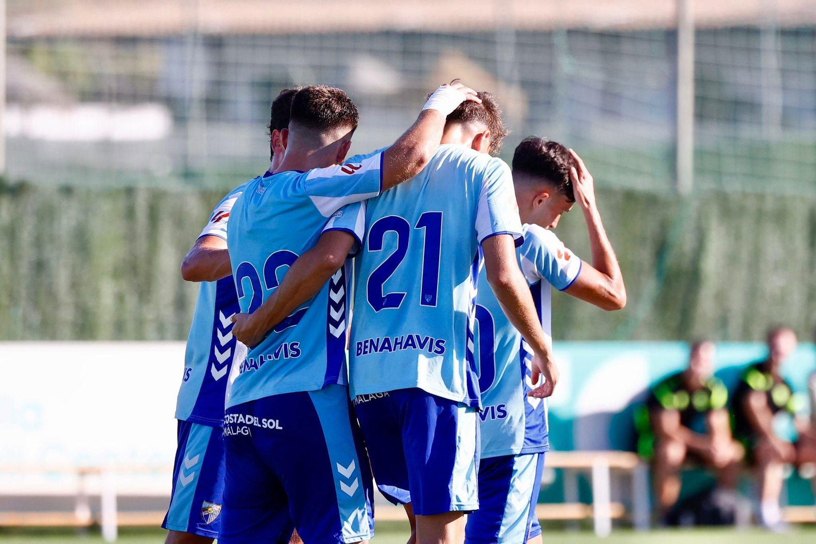Almería-Málaga CF, en fotos
