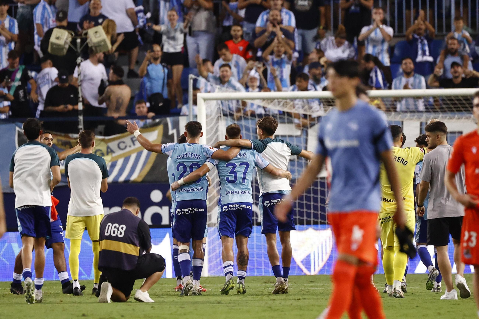 Las fotos del Málaga CF-Real Sociedad B