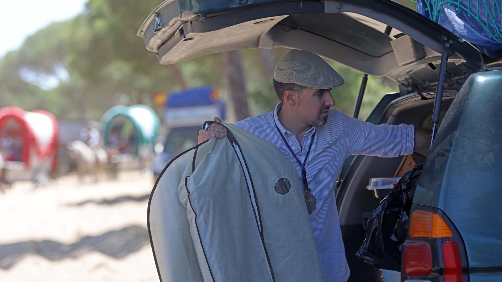 Jueves de camino de la Hdad de Jerez por el Coto Doñana