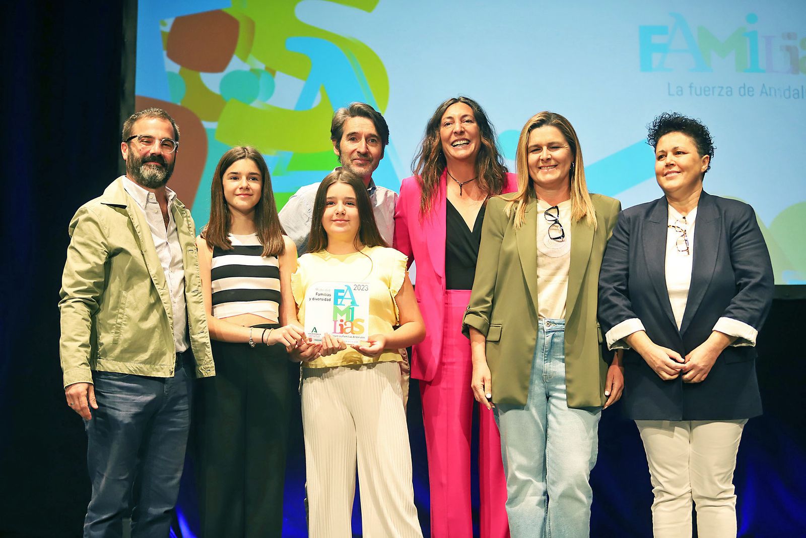 Imágenes de la entrega de los Premios Familias Andaluzas