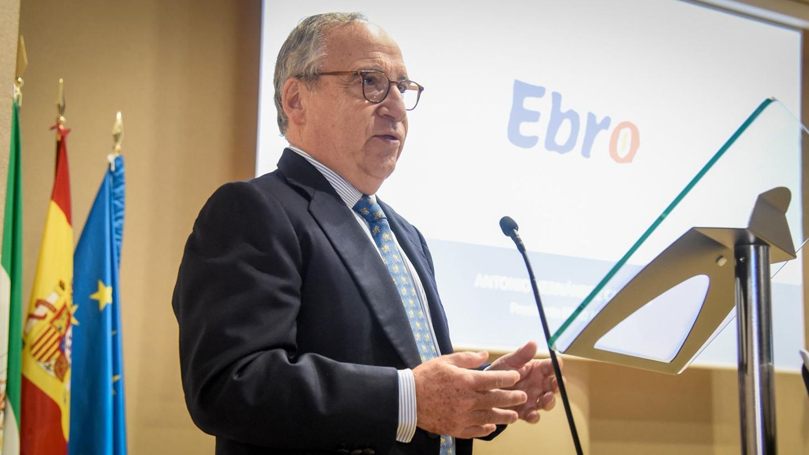 Antonio Hernández Callejas, presidente de Ebro Foods Antonio Hernández Callejas, presidente de Ebro Foods
