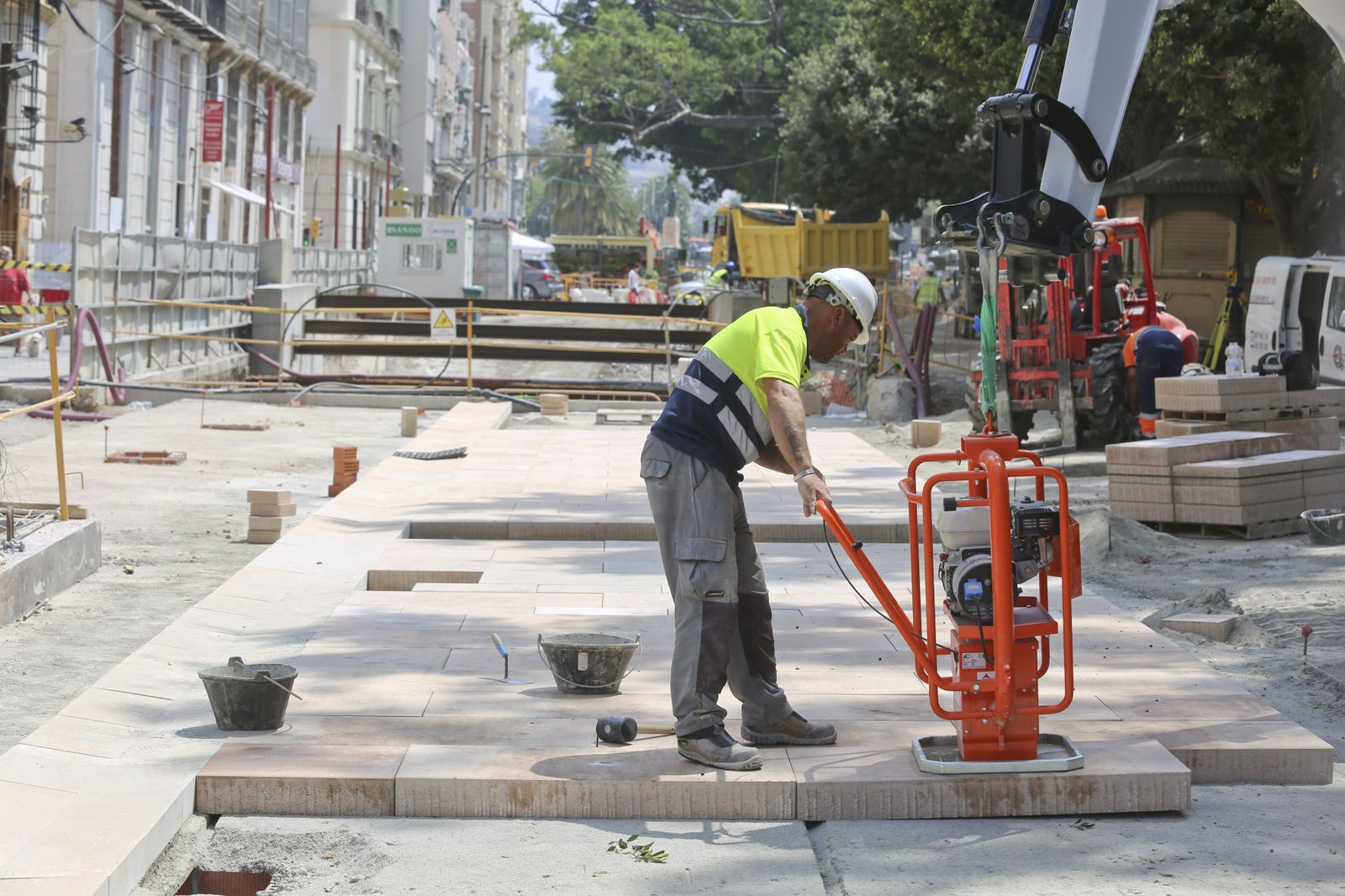 Las fotos de la reurbanización de la Alameda de Málaga