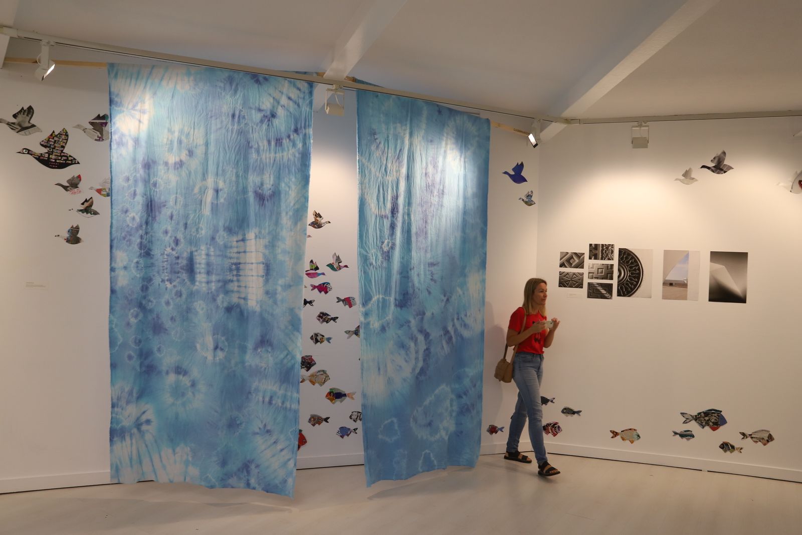 Imágenes la exposición 'El Poeta en el Atlántico', en Cantero Cuadrado