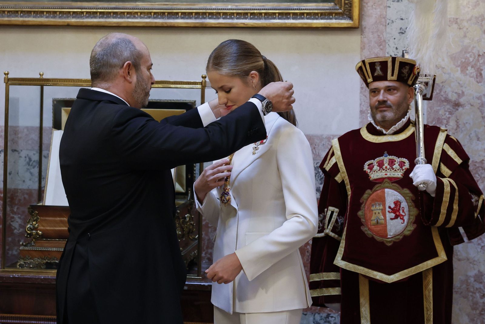 Las fotos del juramento de la Constitución de la princesa Leonor