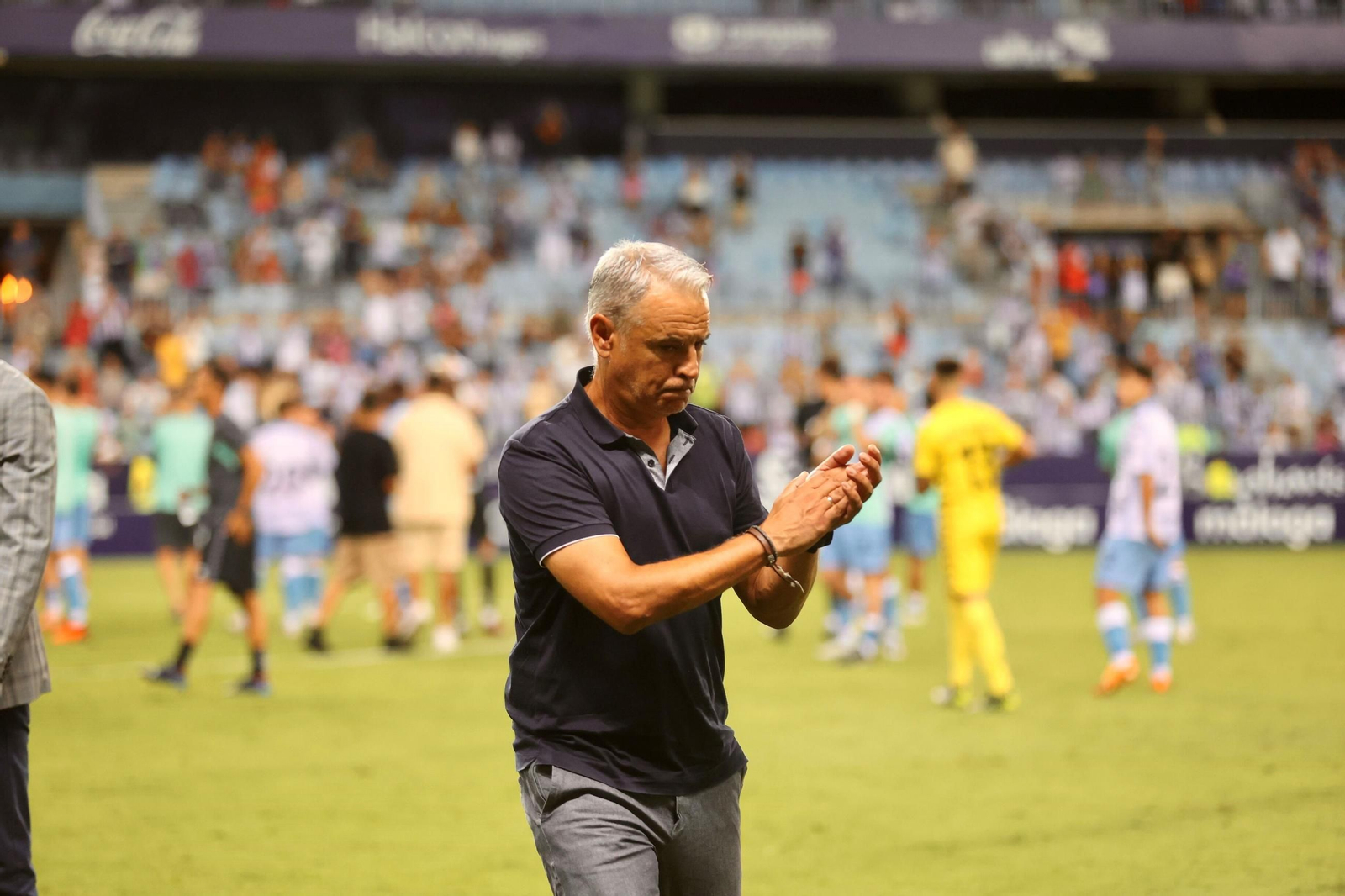 El paso de Sergio Pellicer por el Málaga CF, en fotos