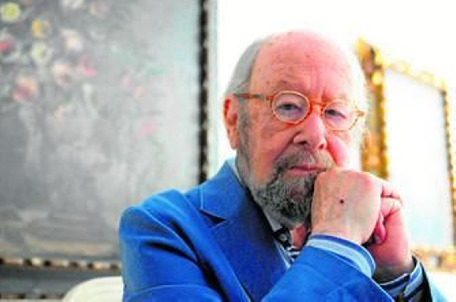 José Manuel Caballero Bonald (Jerez de la Frontera, 1926), ayer en su visita a Sevilla, donde presentó 'Desaprendizajes'.