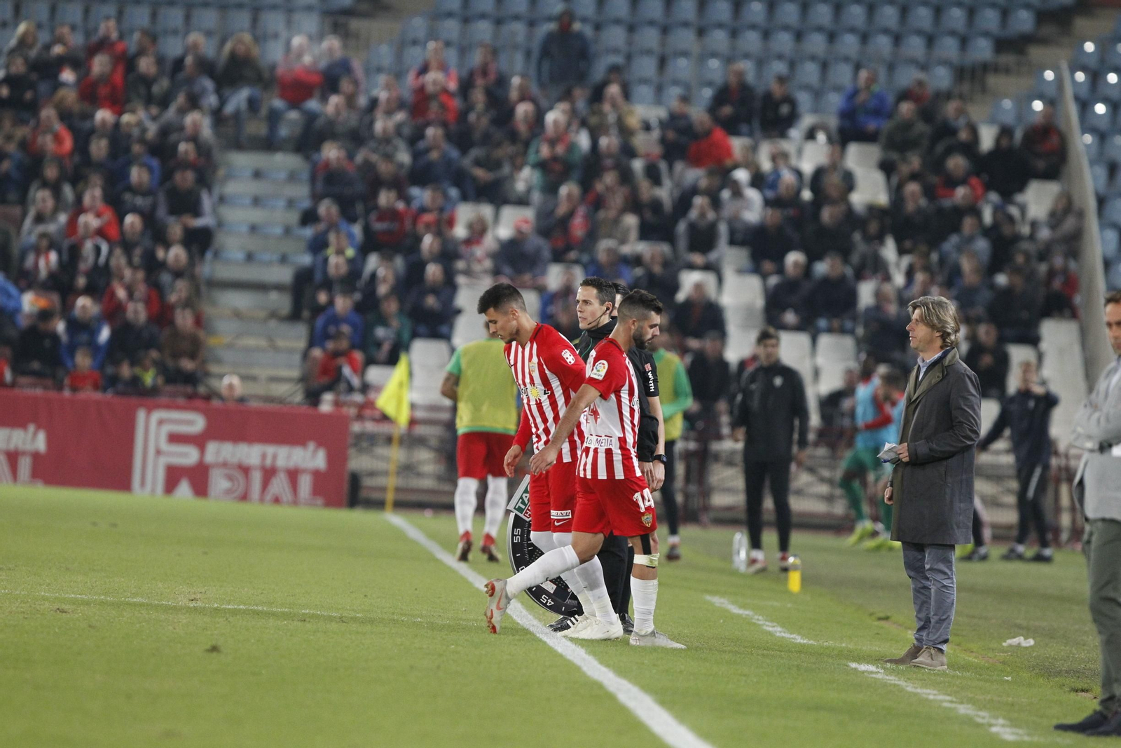 El UD Almería-Sporting de Gijón, en imágenes