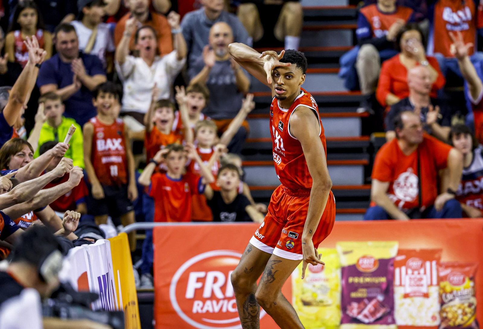 El Baxi Manresa-Unicaja, en fotos