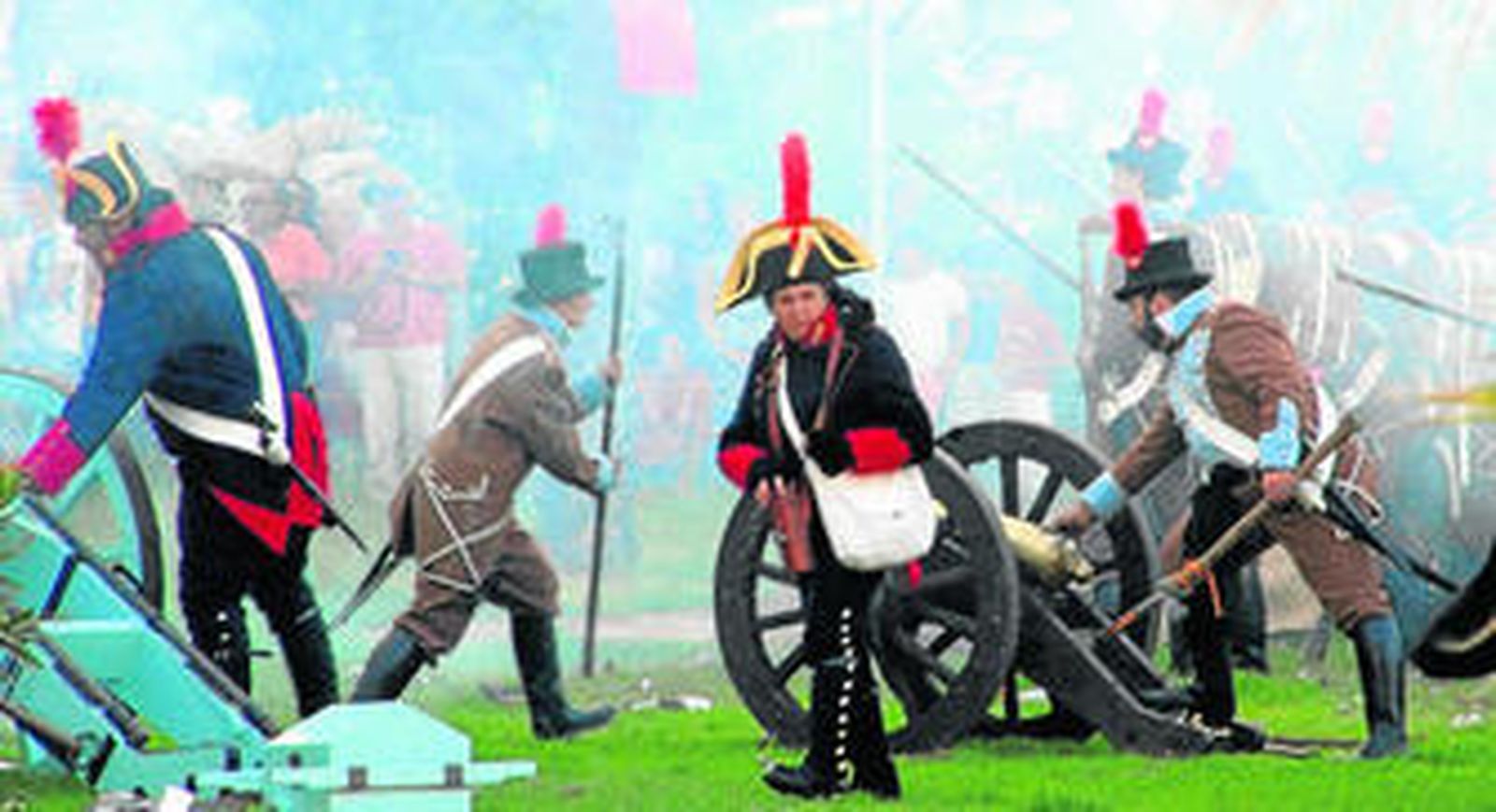 Recreación Histórica, en el parque del Barrero, el año pasado.