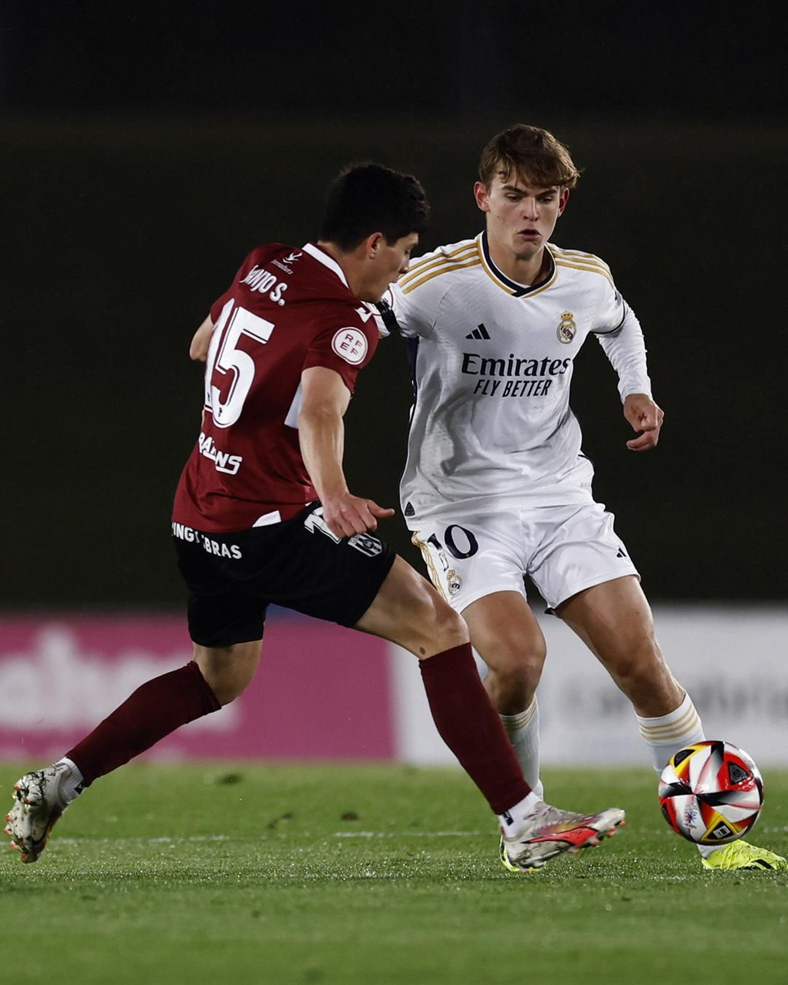 Nico Paz, el jugador referente del Real Madrid Castilla. Nico Paz, el jugador referente del Real Madrid Castilla.