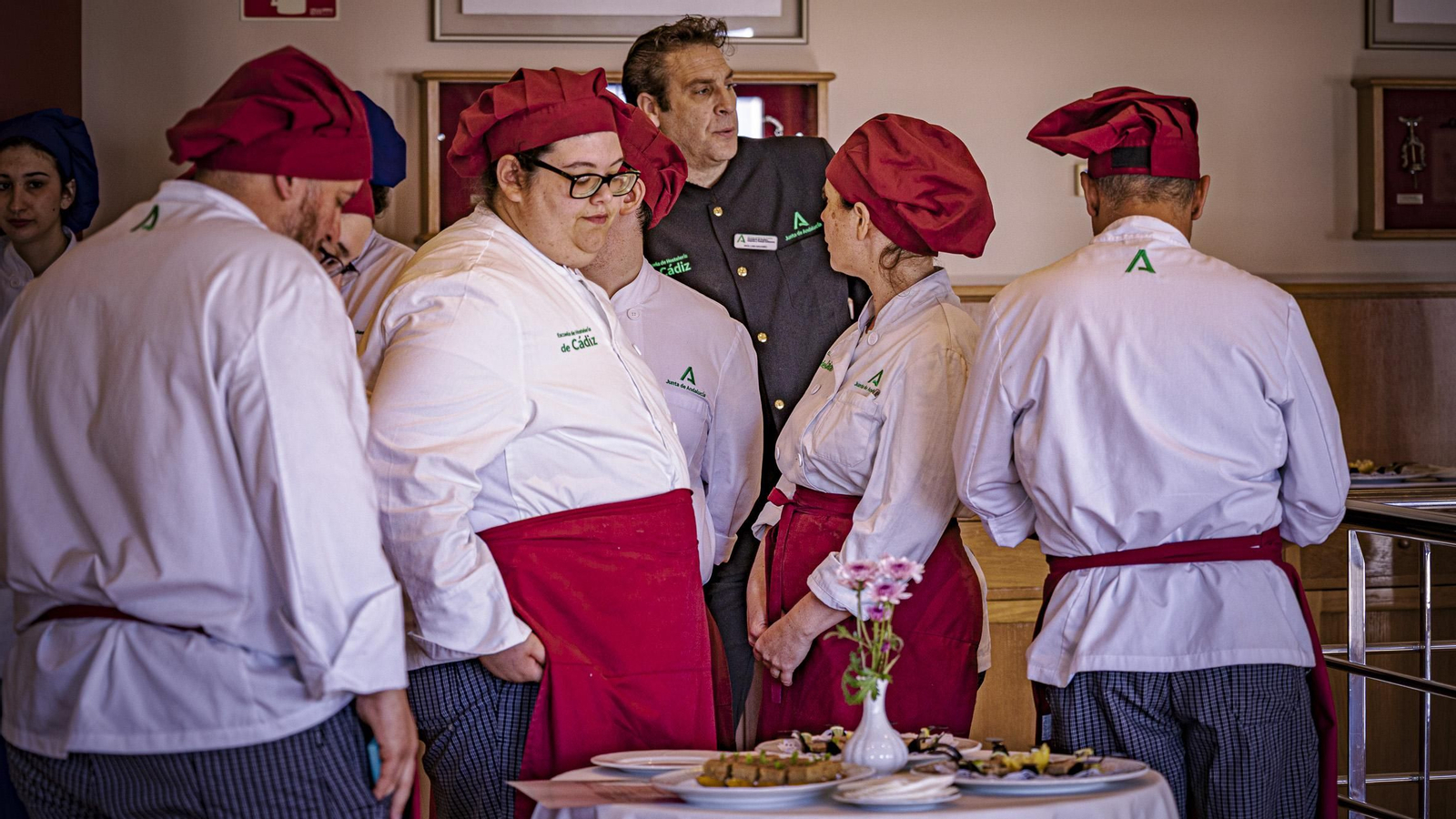 Las imágenes de la jornada sobre un menú del siglo de Oro en la Escuela de Hostelería de Cádiz