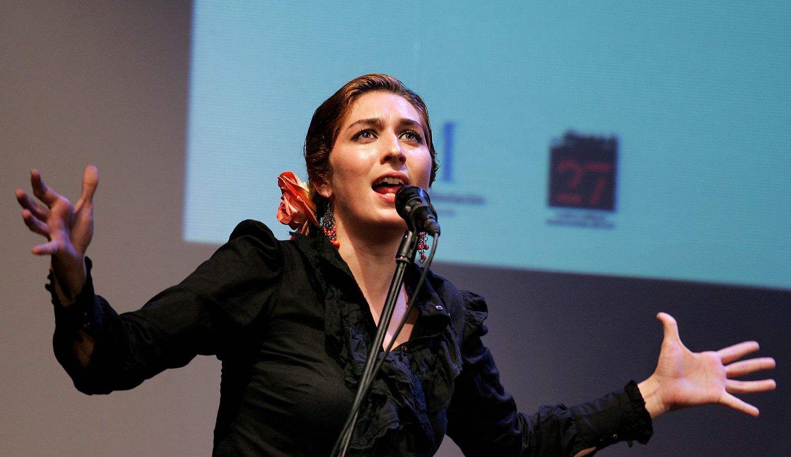 La cantaora Estrella Morente.