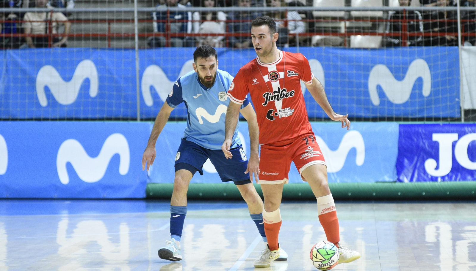 Juanan, nuevo pívot del Córdoba Futsal, en un partido con el Jimbee Cartagena. Juanan, nuevo pívot del Córdoba Futsal, en un partido con el Jimbee Cartagena.