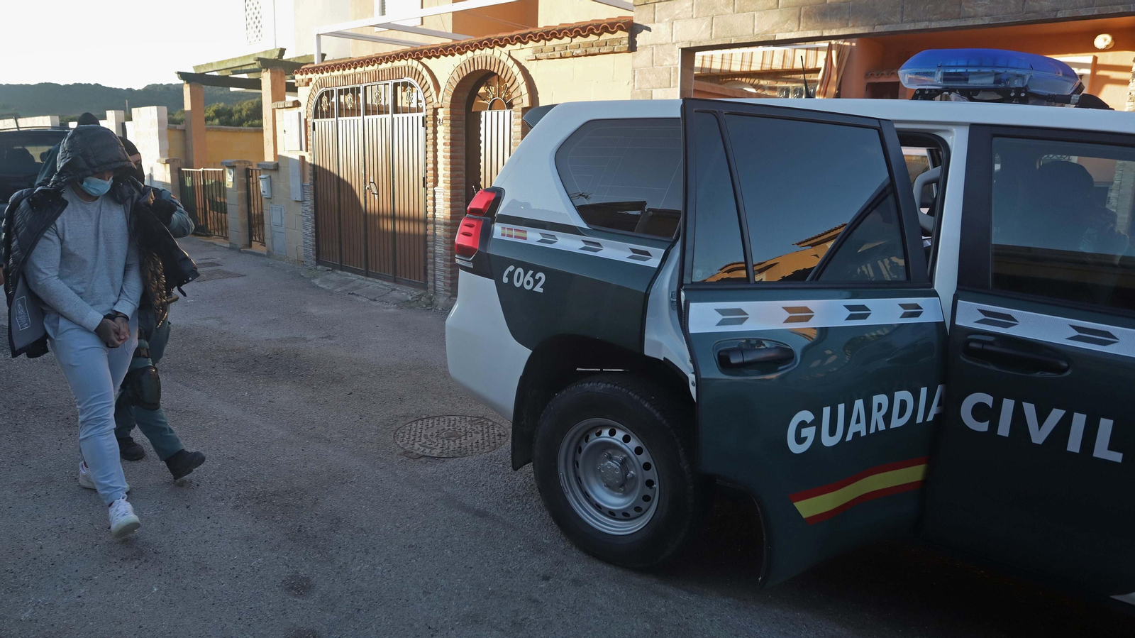 Fotos de los registros de la Guardia Civil en Algeciras