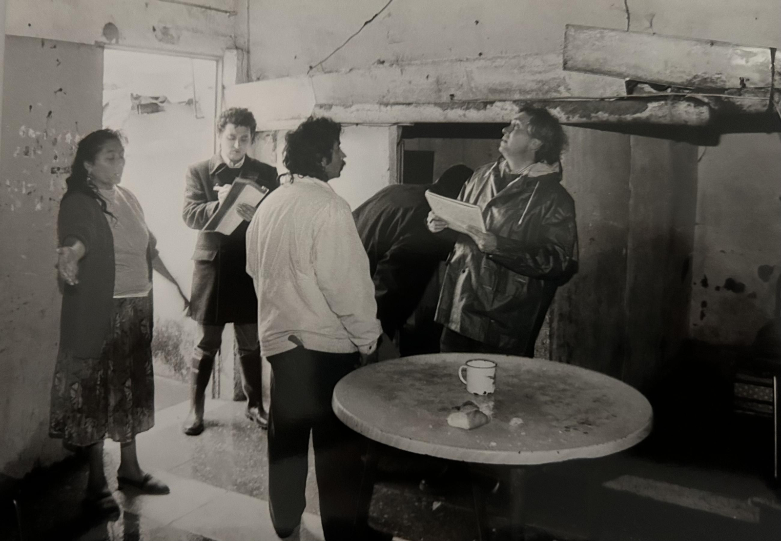 Efectos de las inundaciones de Huelva en 1996 en Marismas del Odiel y Barriada de la Navidad.