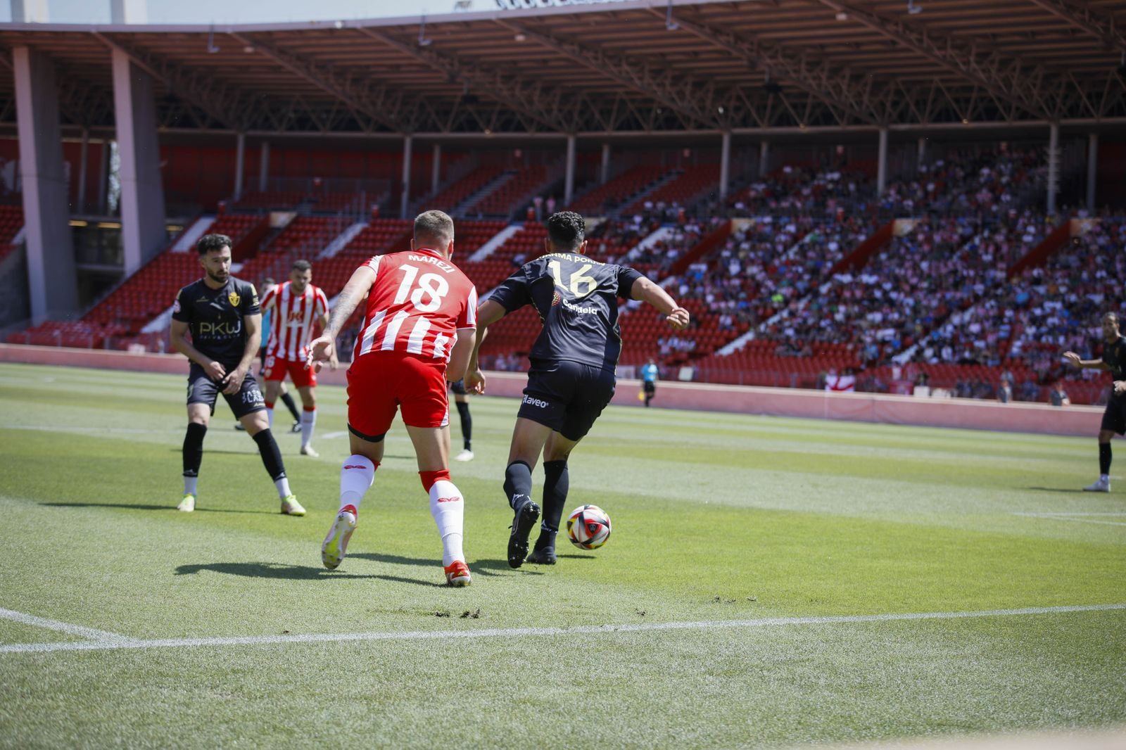 Imágenes del partido entre el Almería B y el Real Jaén