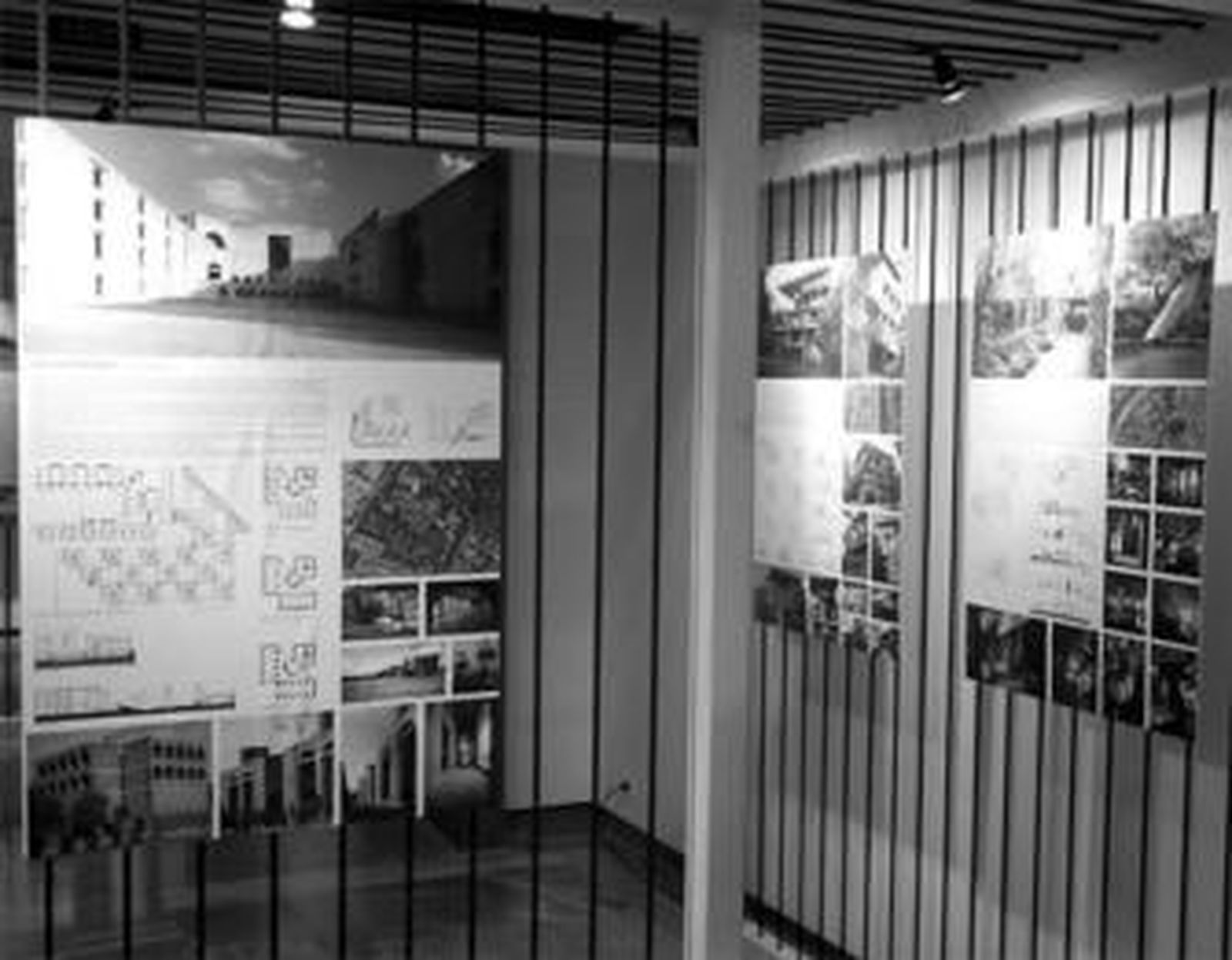 Parte de la exposición 'Arquitectura de la Independencia: la construcción moderna de la India'.
