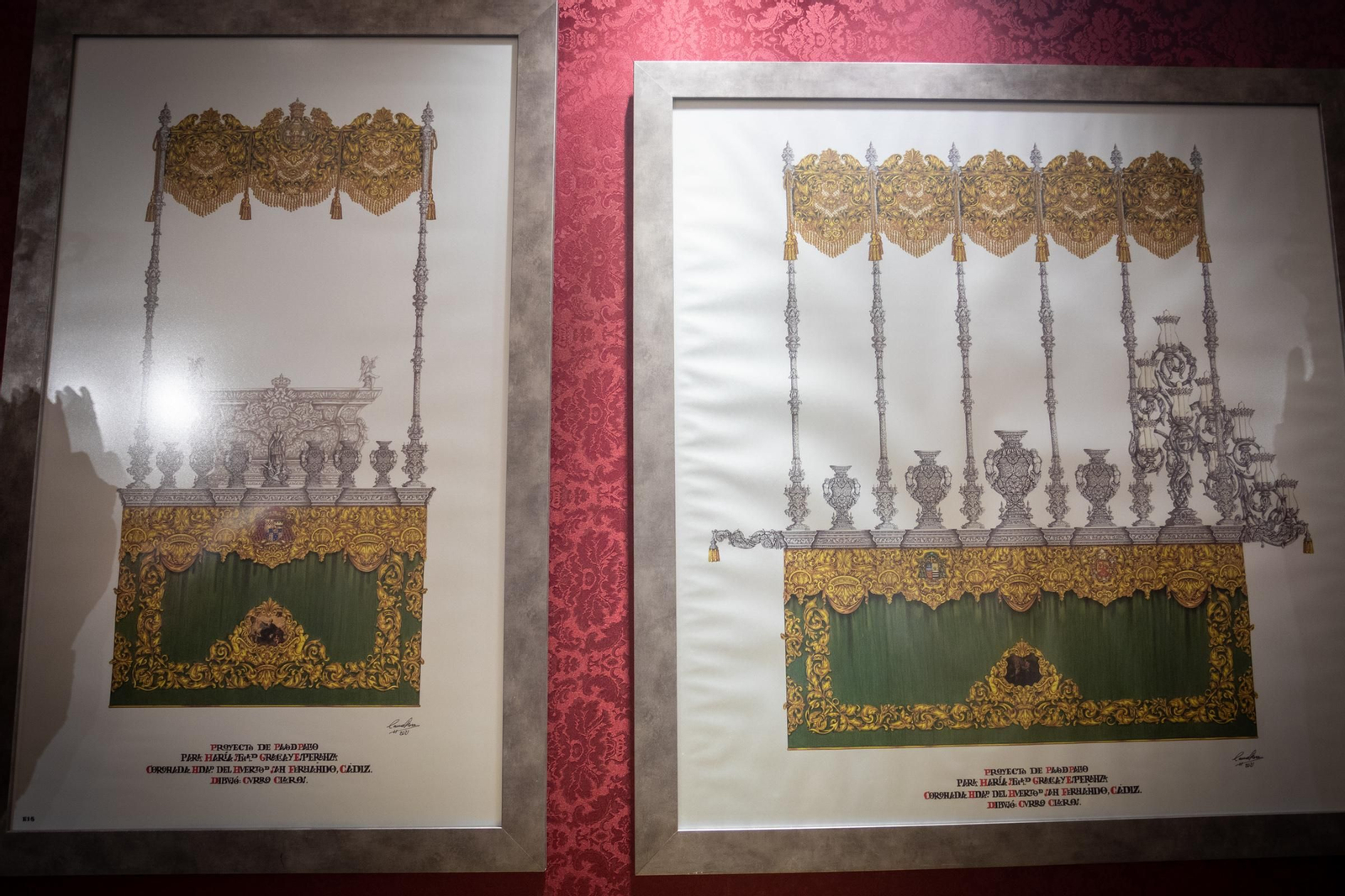 Las imágenes de la exposición Opera Nova, estrenos de las hermandades de San Fernando