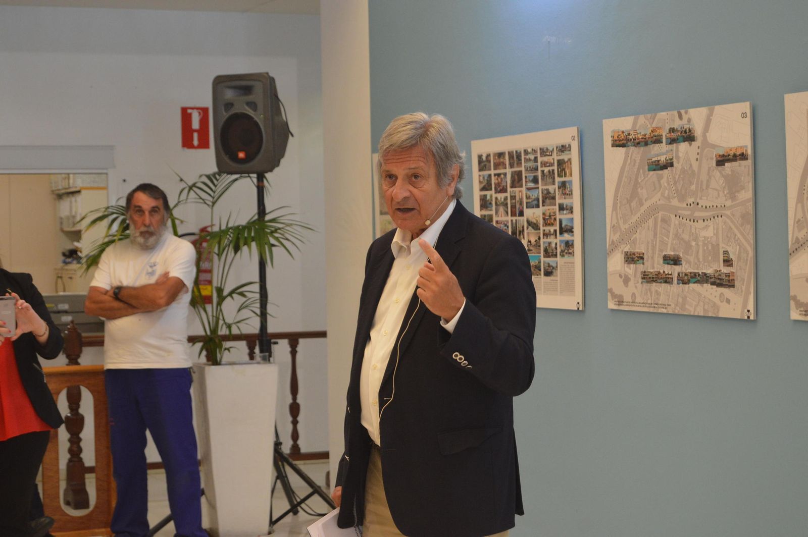 El autor del proyecto, el arquitecto Salvador Moreno Peralta.