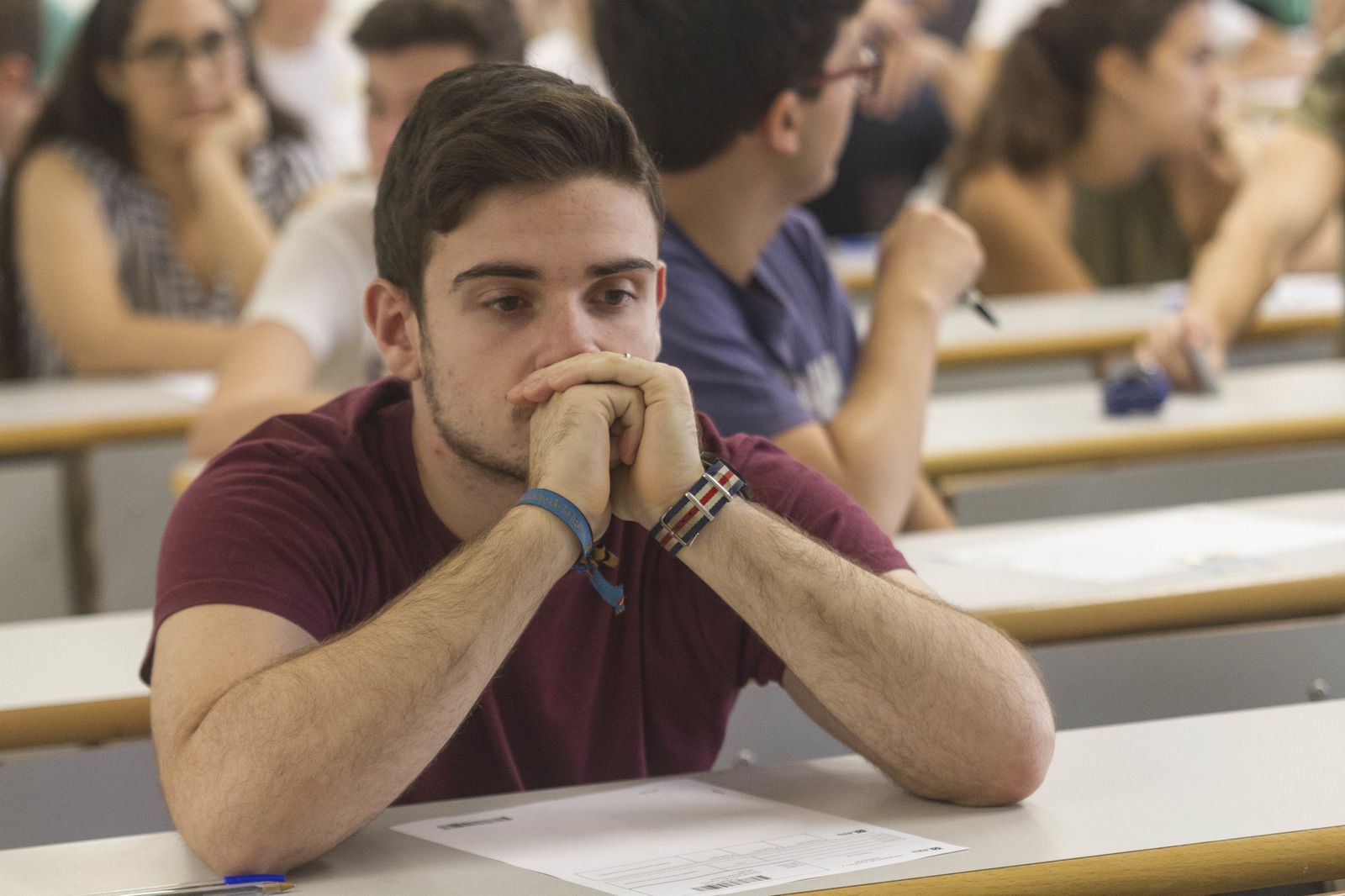 La primera jornada de Selectividad en Sevilla, en imágenes