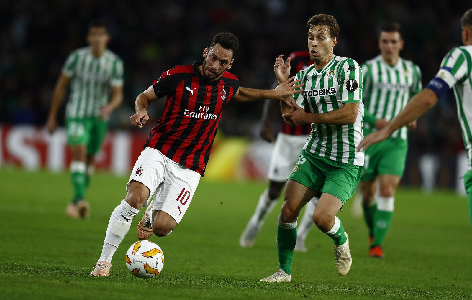 El Betis-Milan, en imágenes