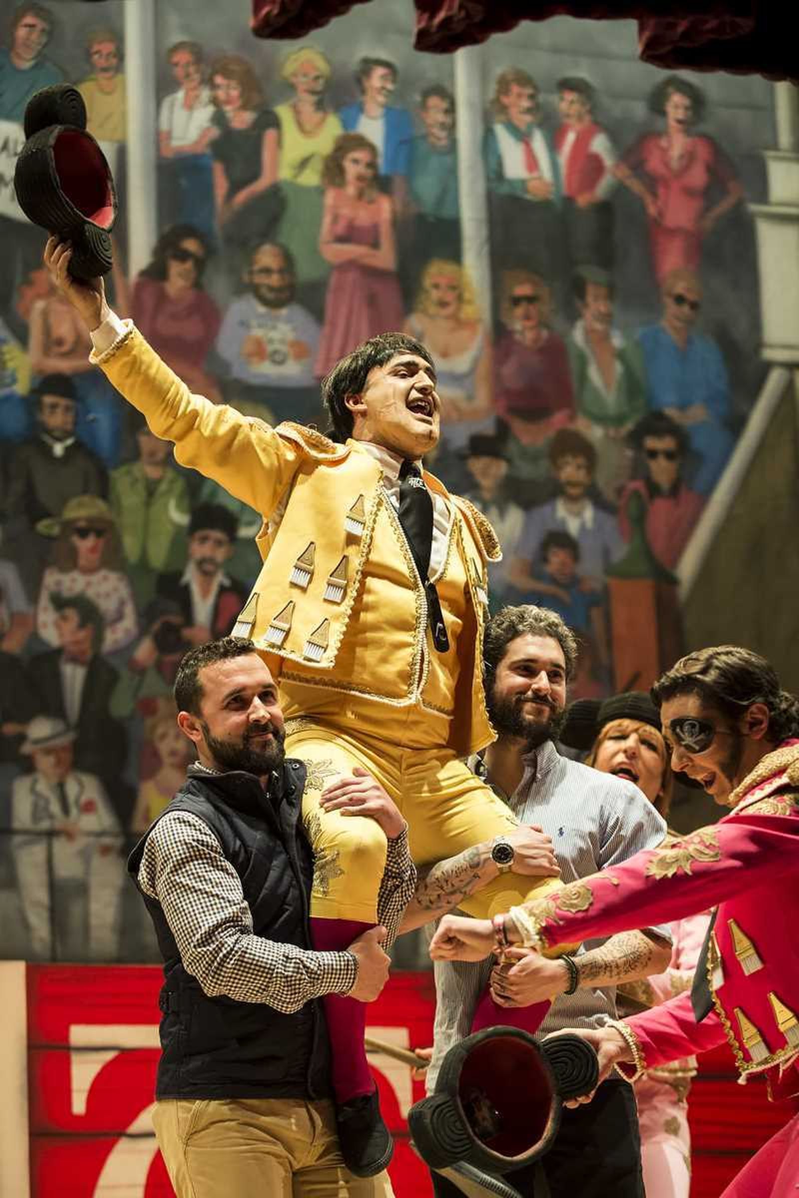 Las imágenes de la primera función de cuartos