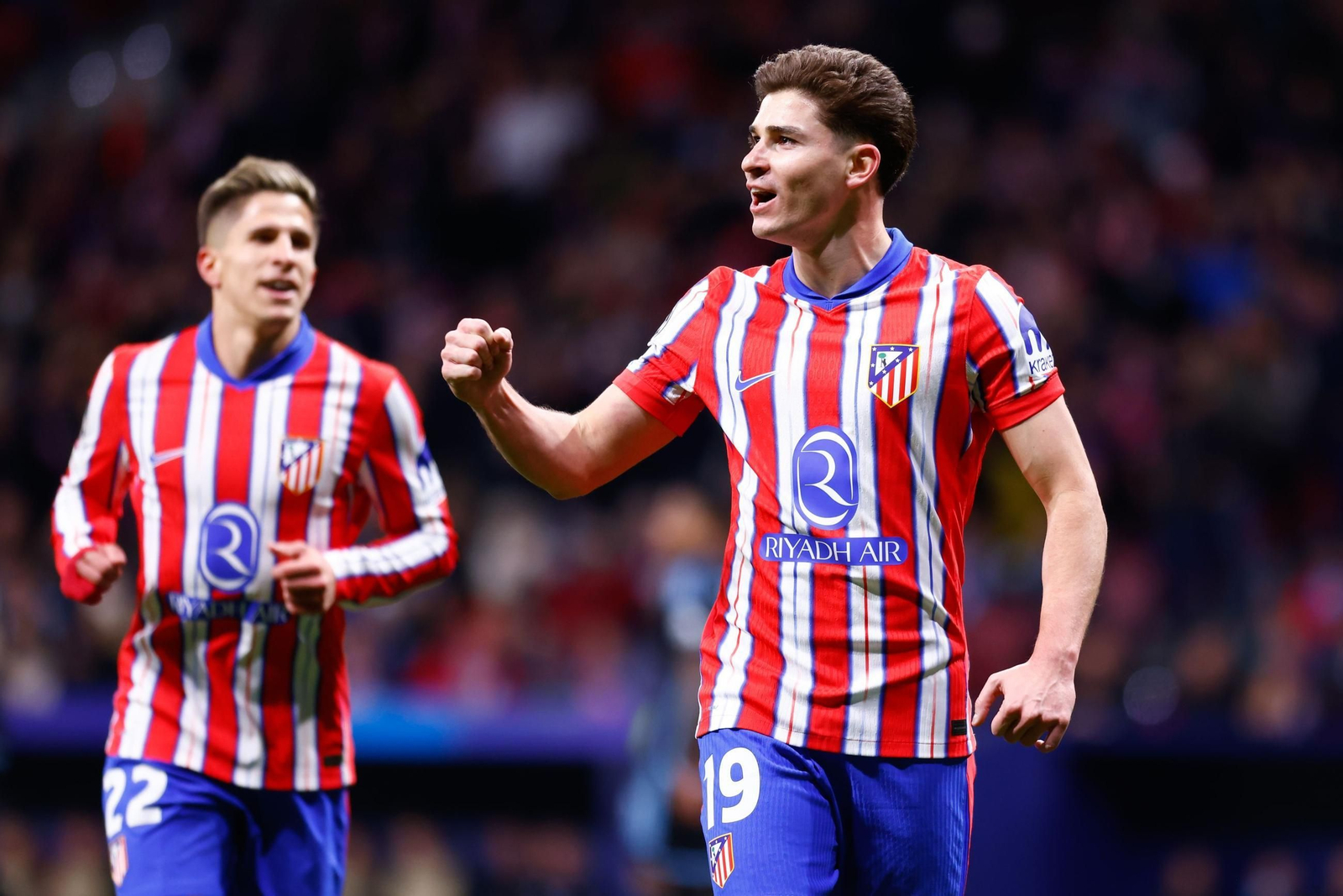 Las fotos del Atlético de Madrid - Slovan de Bratislava