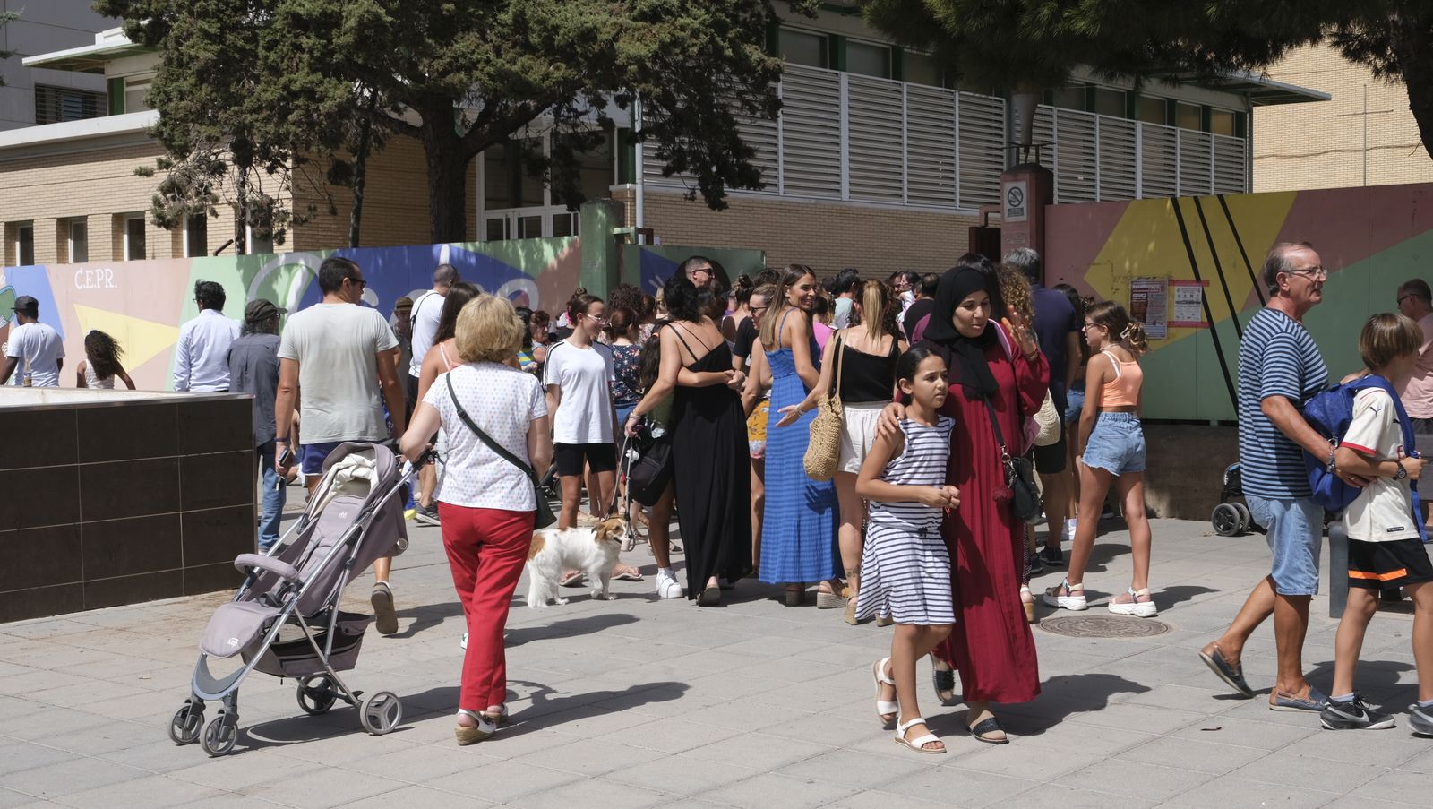 Imágenes del primer día de curso escolar en Almería