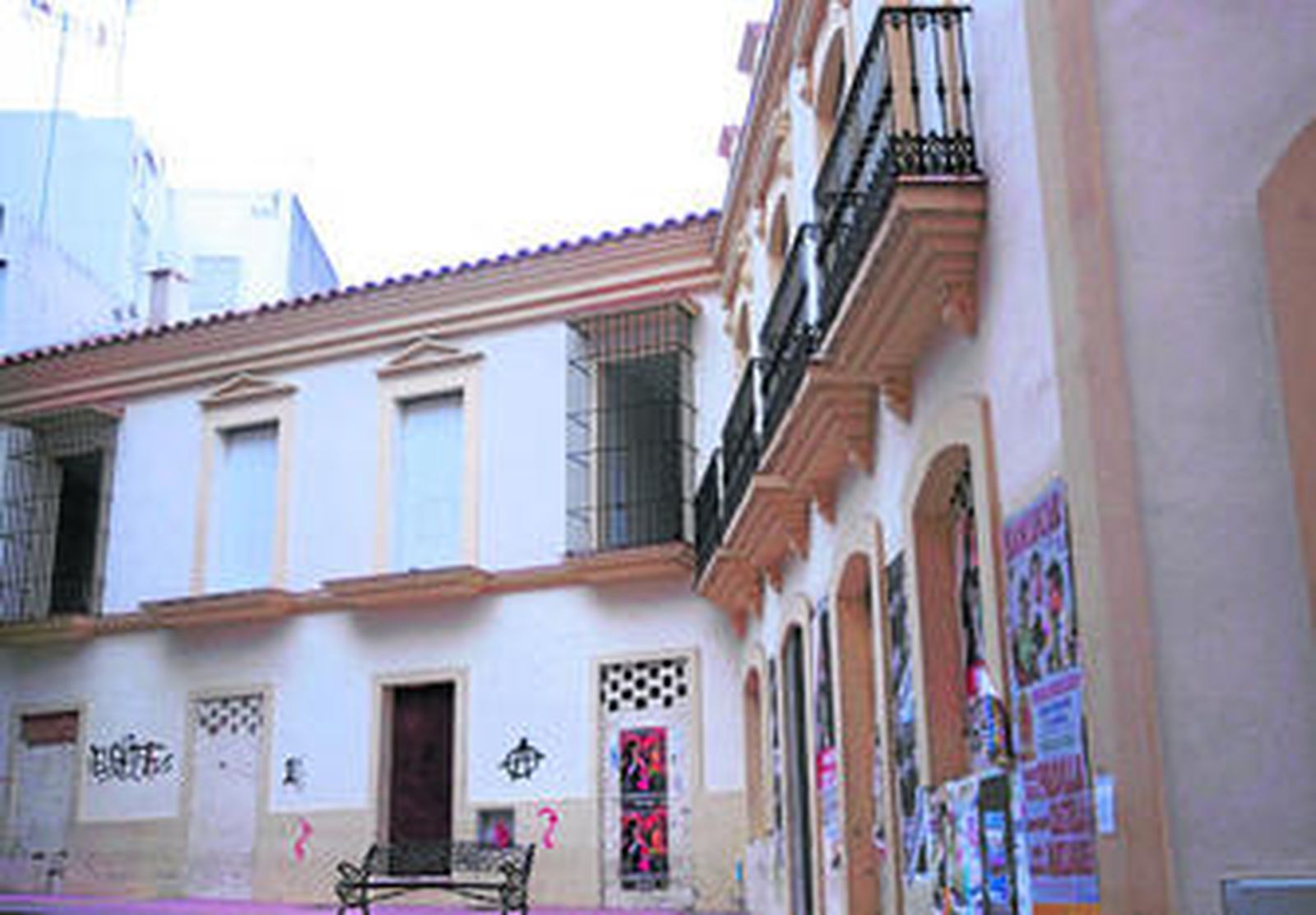 Imagen de 1988 del edificio original cedida por La Trocha.