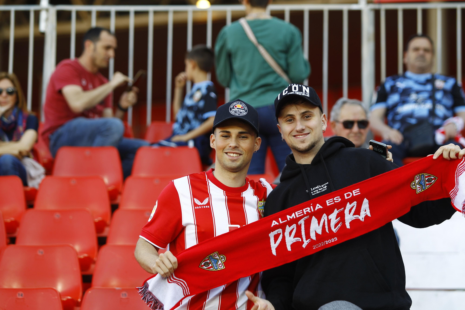 Fotogalería del partido de la Liga Santander, U.D. Almería-Valencia