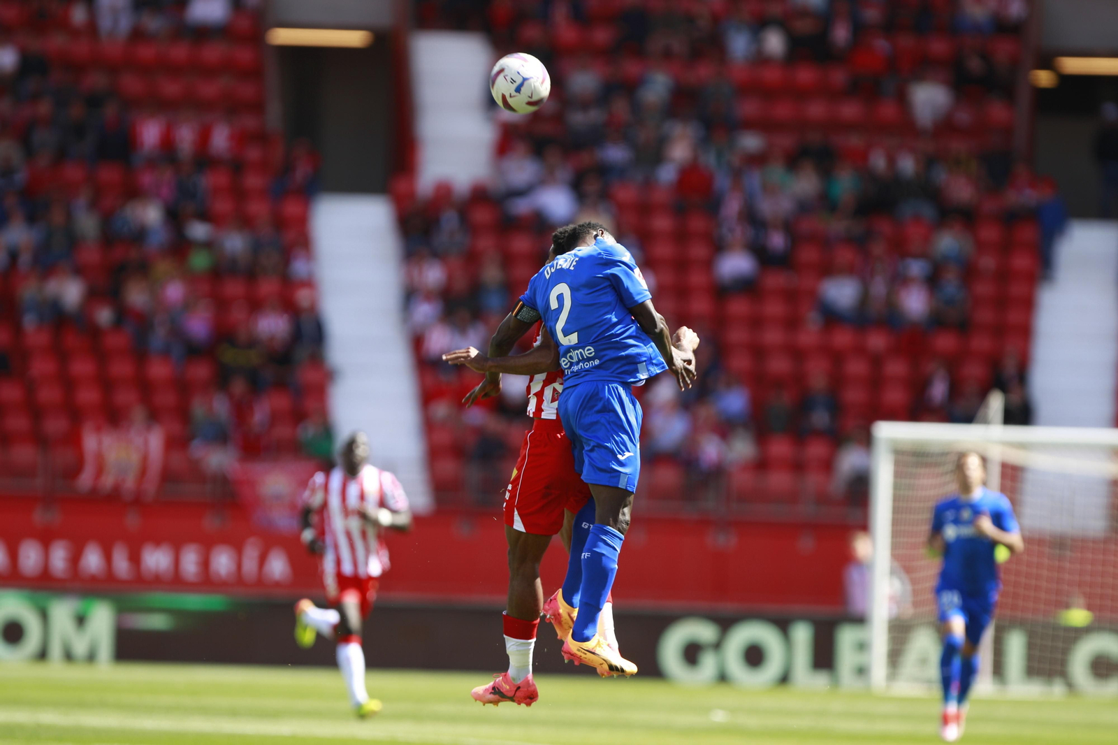 Las imágenes del triste descenso de la UDA ante el Getafe