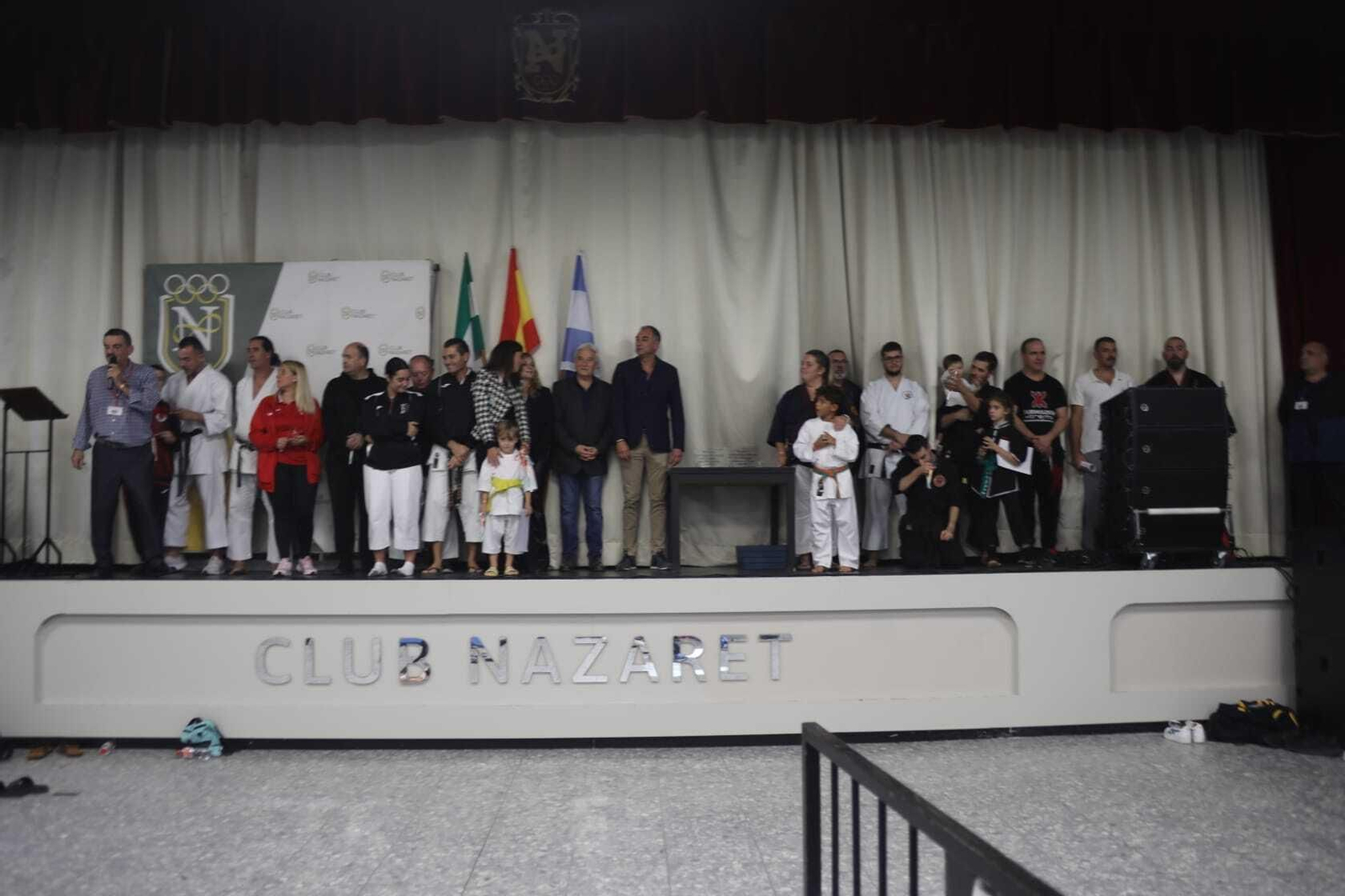 Momentos destacados de la Gran Gala Solidaria de Artes Marciales del Club Nazaret