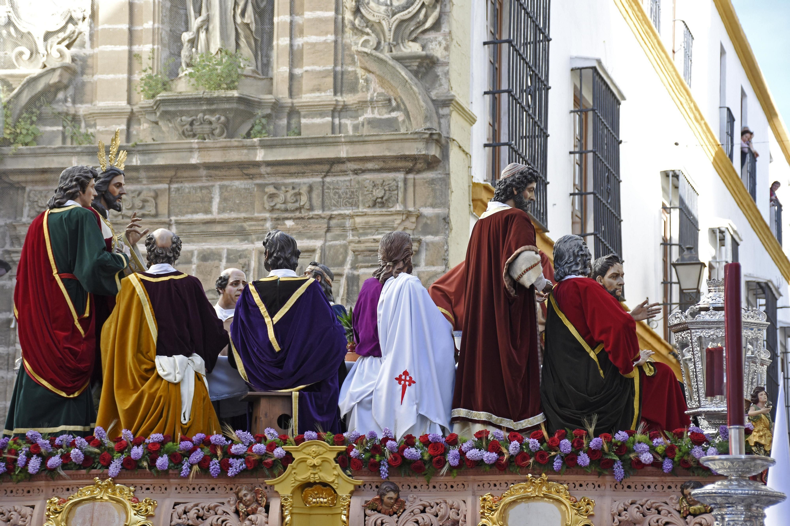 Santa Cena desde Santo Domingo