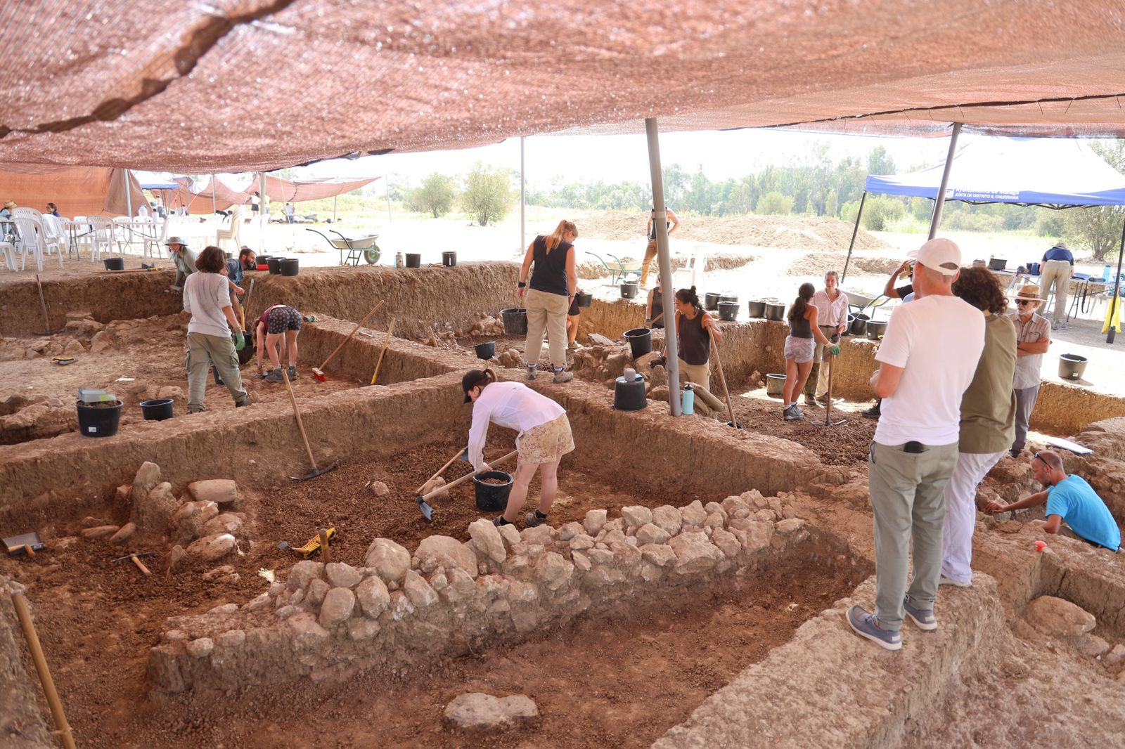 La excavación arqueológica de Cerro del Villar, en imágenes