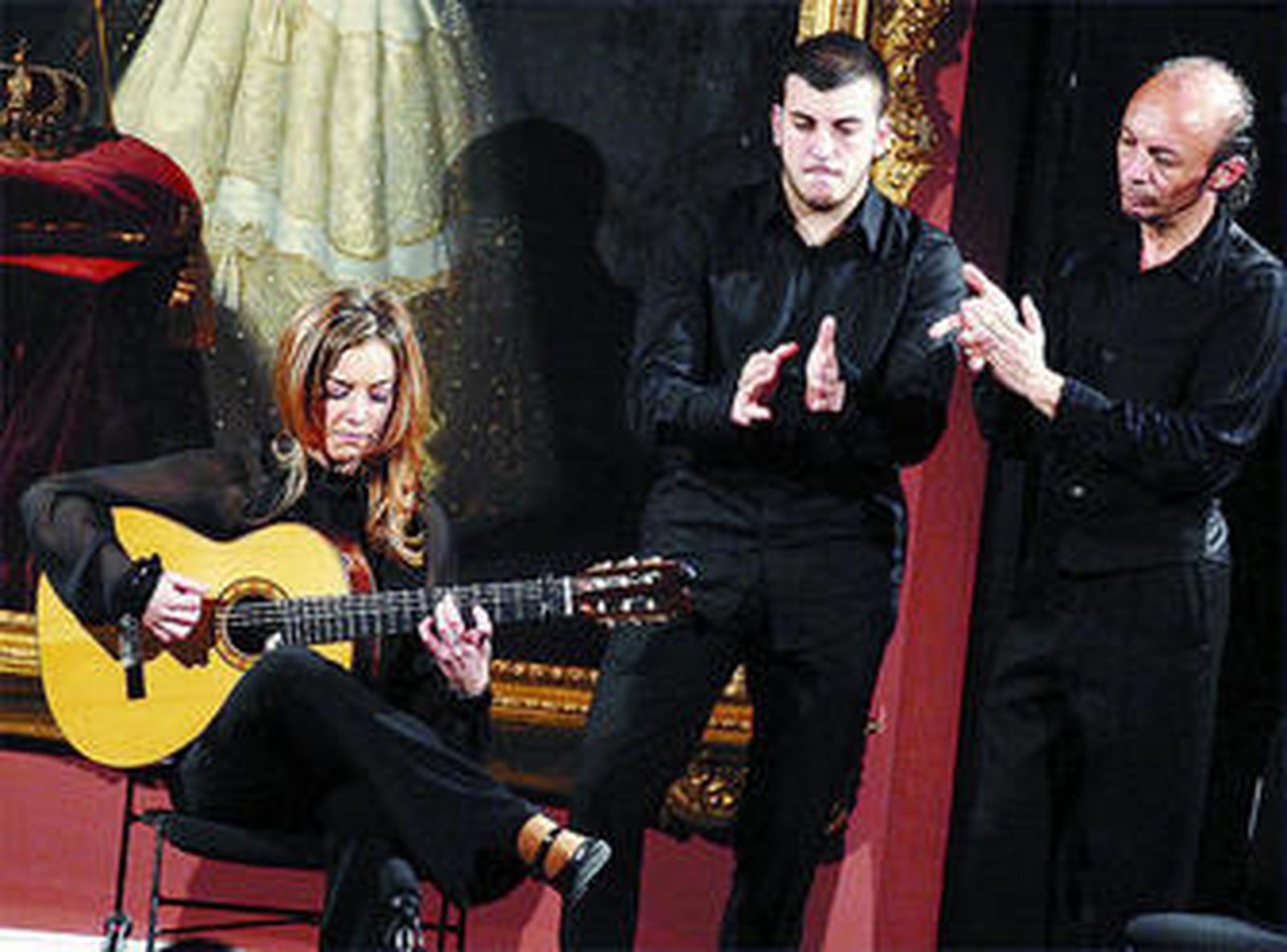 La joven Marga de Jerez derrochó entrega durante todo su recital.