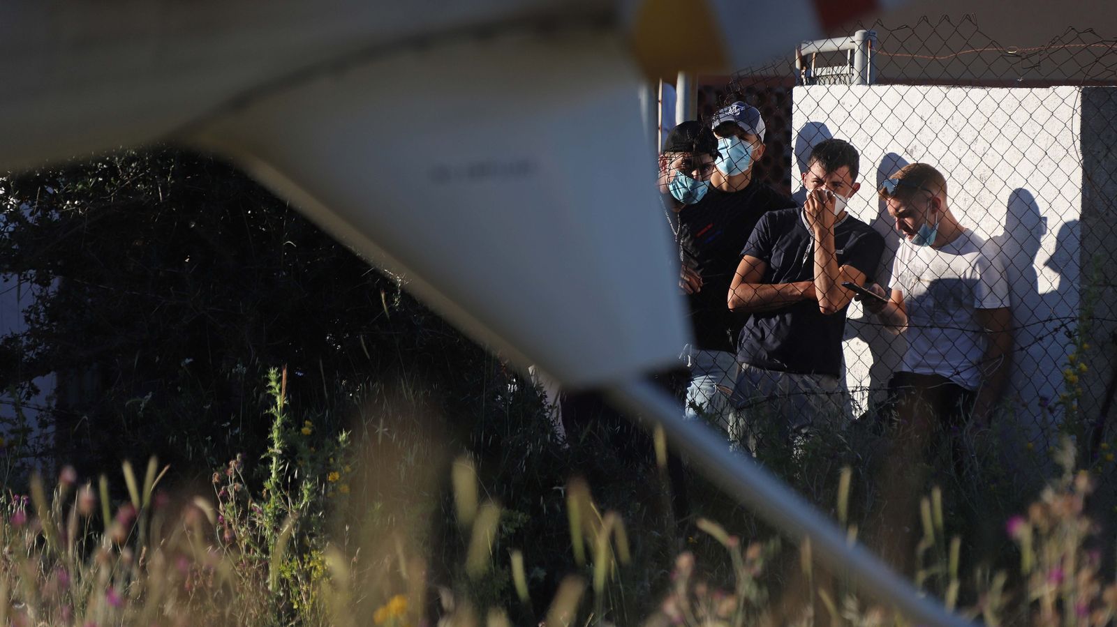 Rescate de un herido en las Pozas del Cobre