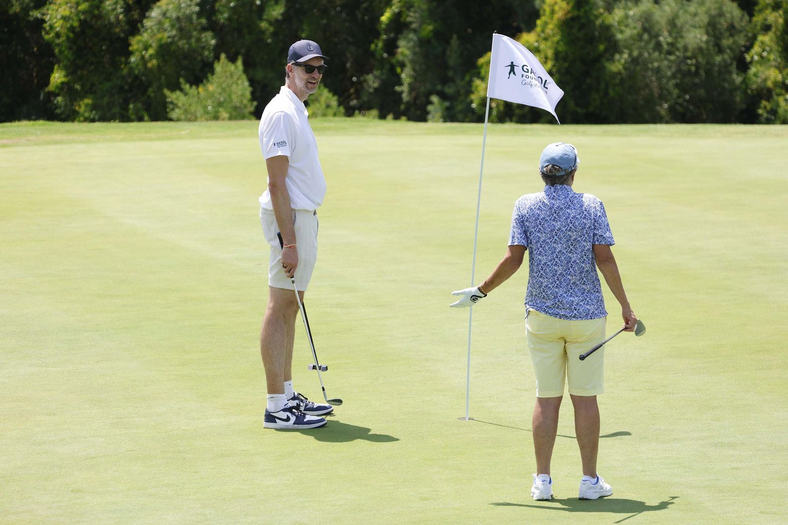 Fotos del sábado en el torneo benéfico Gasol Foundation Golf Invitational con Pau Gasol, Rudy Fernández, José Andrés, Álvaro Quiros y Manuel Escribano