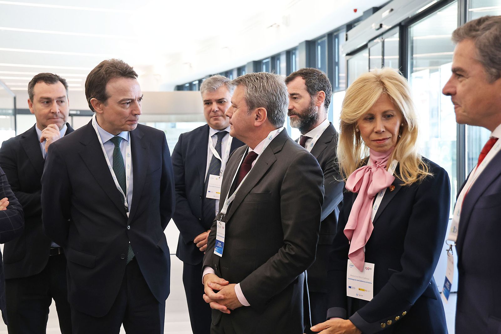 Las fotografías de la presentación del barco de bunkering de GNL y BioGNL 'Alisios LNG', de la filial de Enagás