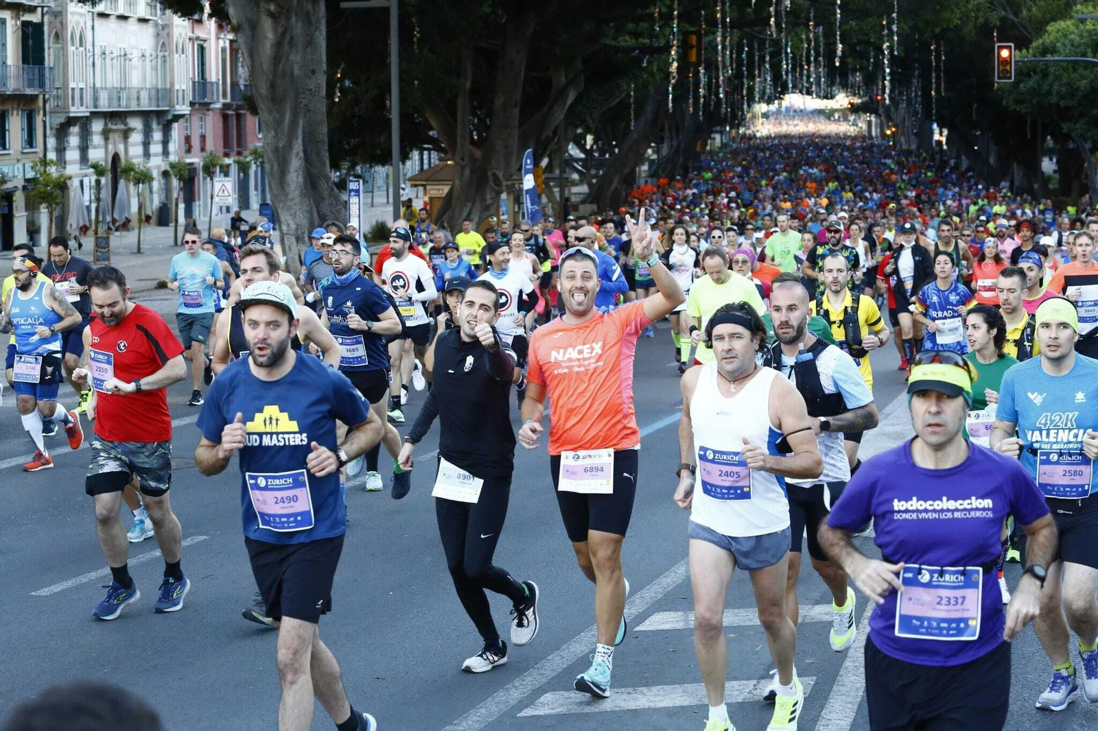 Las fotos de la Maratón de Málaga 2021