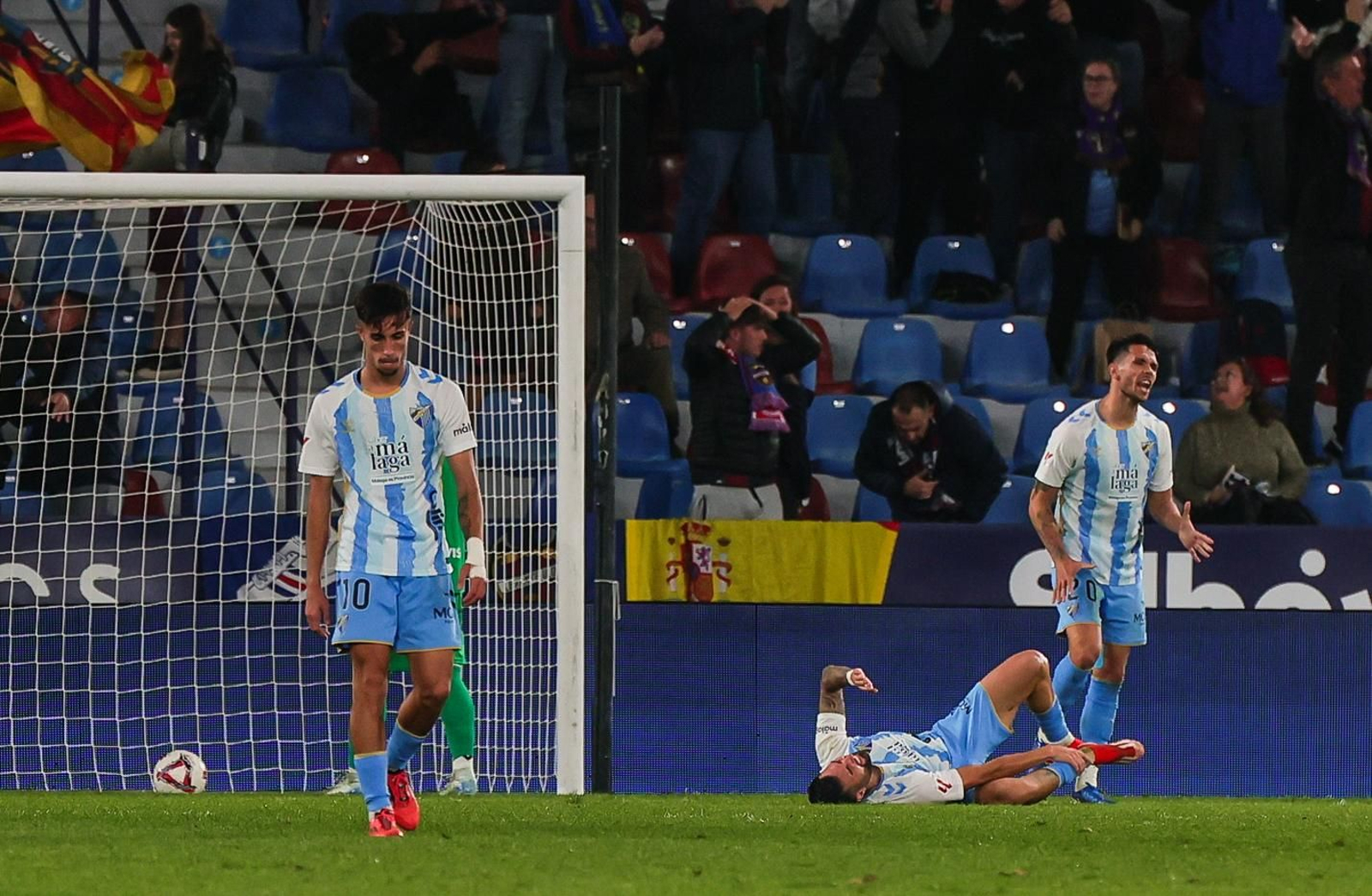 Tras un gol en el Levante-Málaga CF