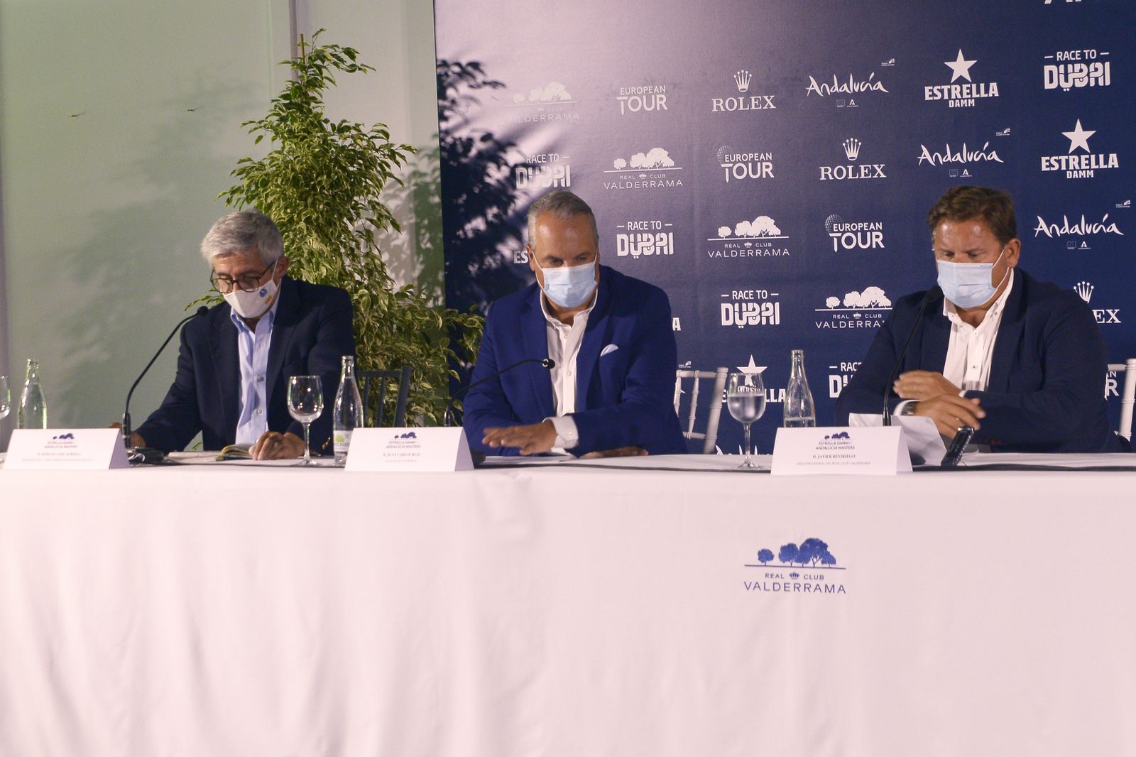 Fotos de la presentación del Estrella Damm N.A.  Andalucia masters