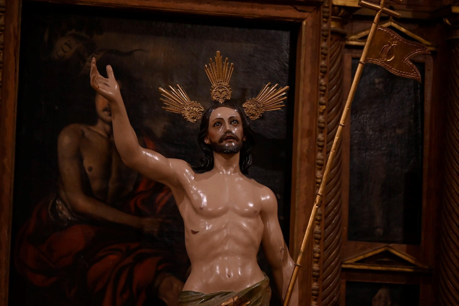 Las imágenes del Resucitado en una cita histórica en la iglesia de Santa Marina de Córdoba